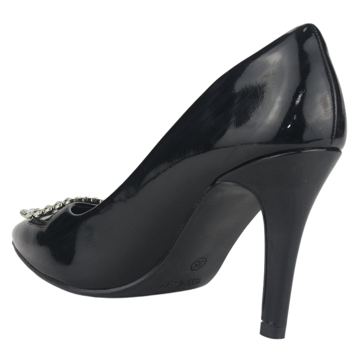 Zapato Chalada Mujer Cristal-5 Negro Casual Zapatos de Fiesta Chalada 