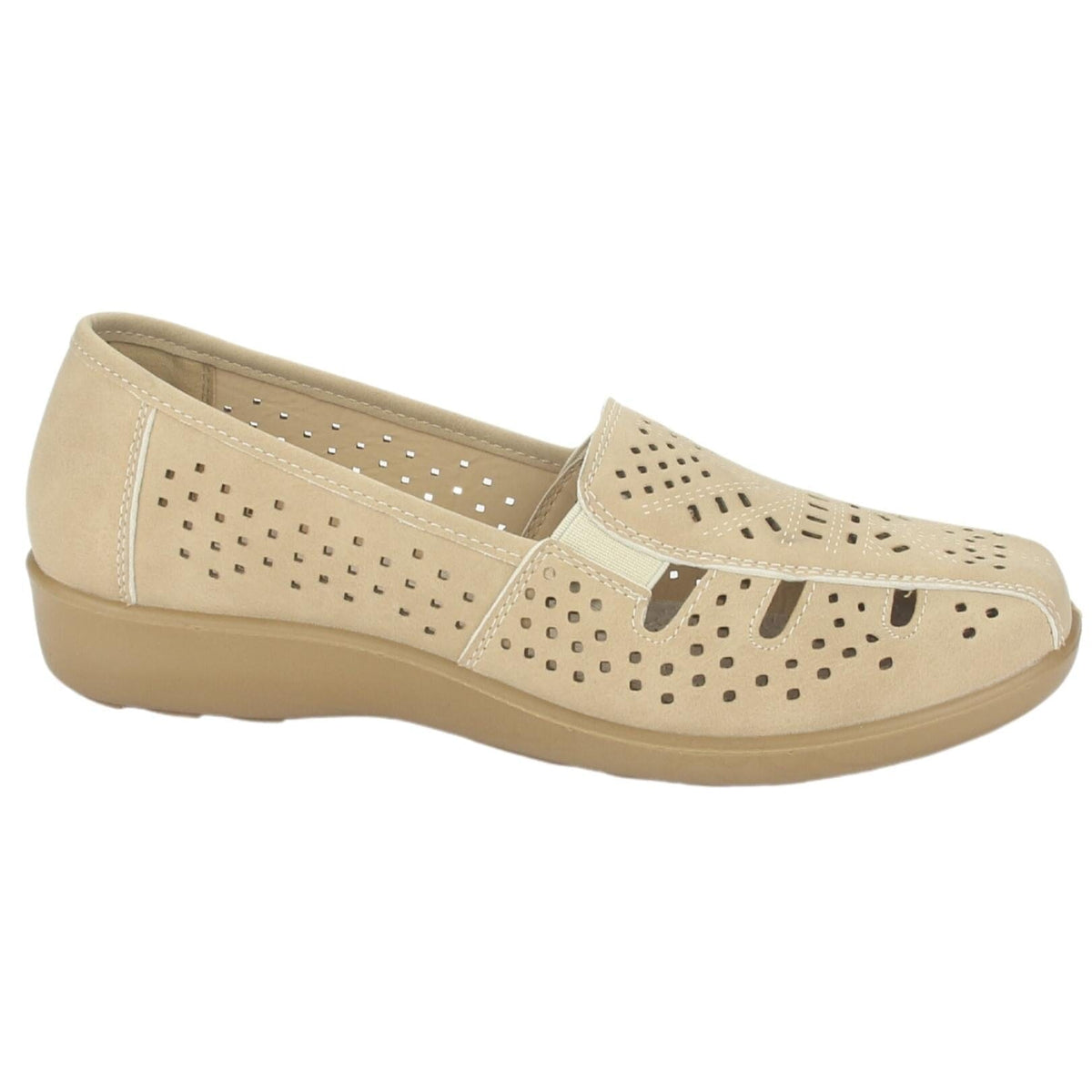 Zapato Chalada Mujer Deco-1 Beige Comfort Zapatos Chalada 