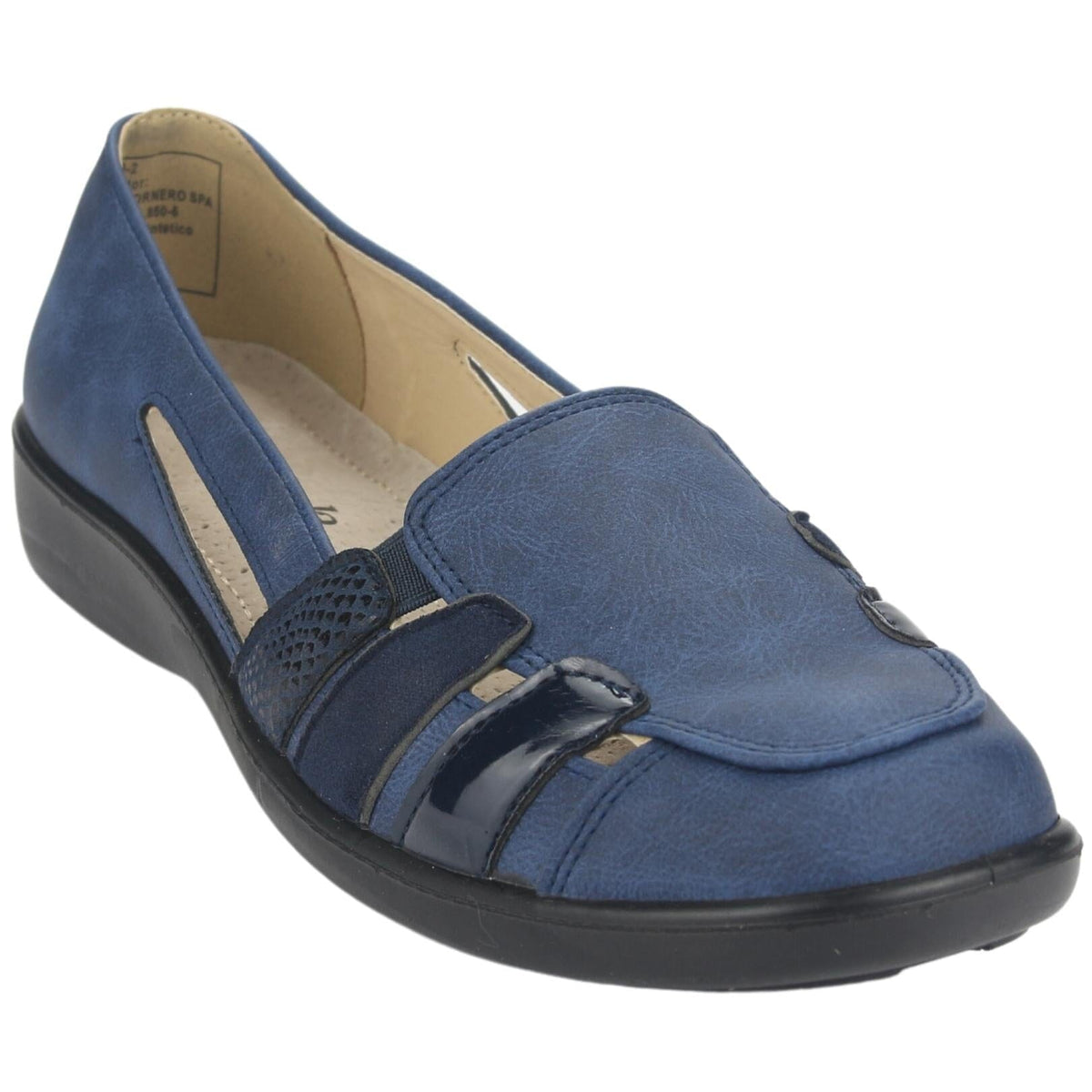Zapato Chalada Mujer Deco-2 Azul Comfort Zapatos Chalada 