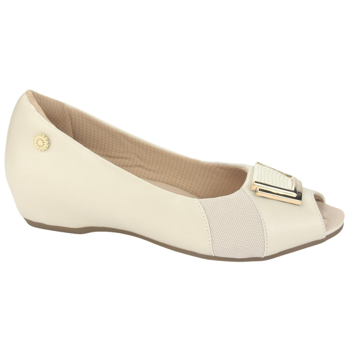 Zapato Chalada Mujer Demi-2 Beige Casual Tacones Bajos Chalada 