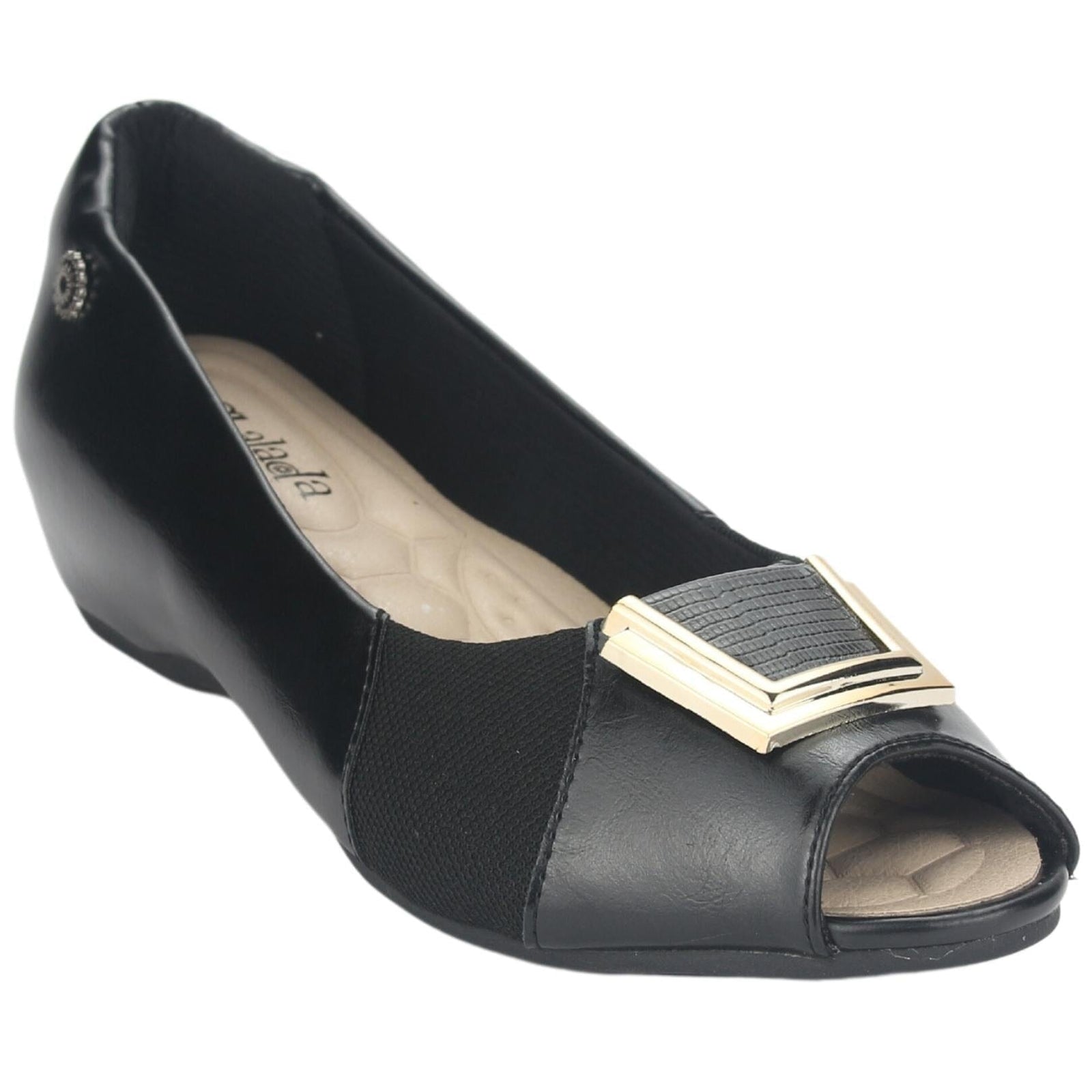Zapato Chalada Mujer Demi-2 Negro Casual Tacones Bajos Chalada 