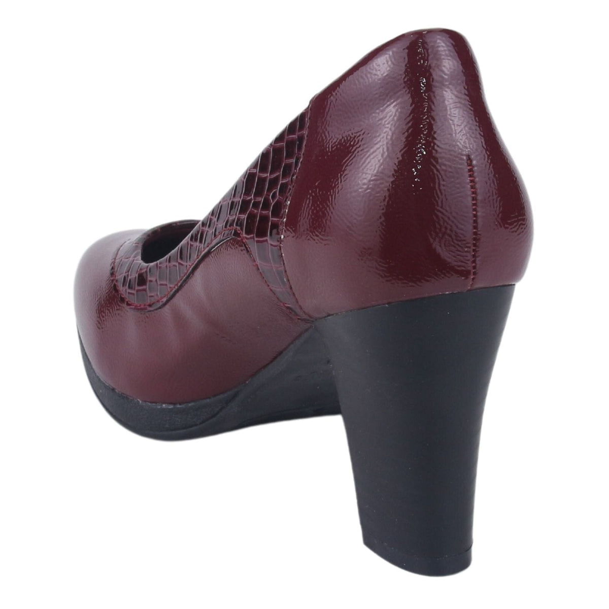 Zapato Chalada Mujer Dilly-12 Burdeo Casual Tacones Altos Chalada 