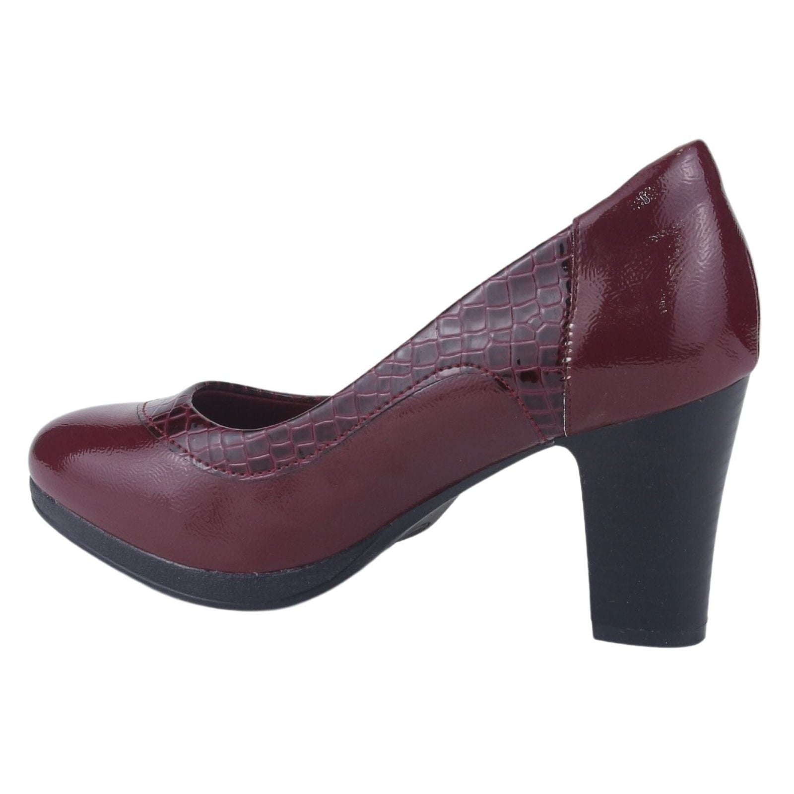 Zapato Chalada Mujer Dilly-12 Burdeo Casual Tacones Altos Chalada 