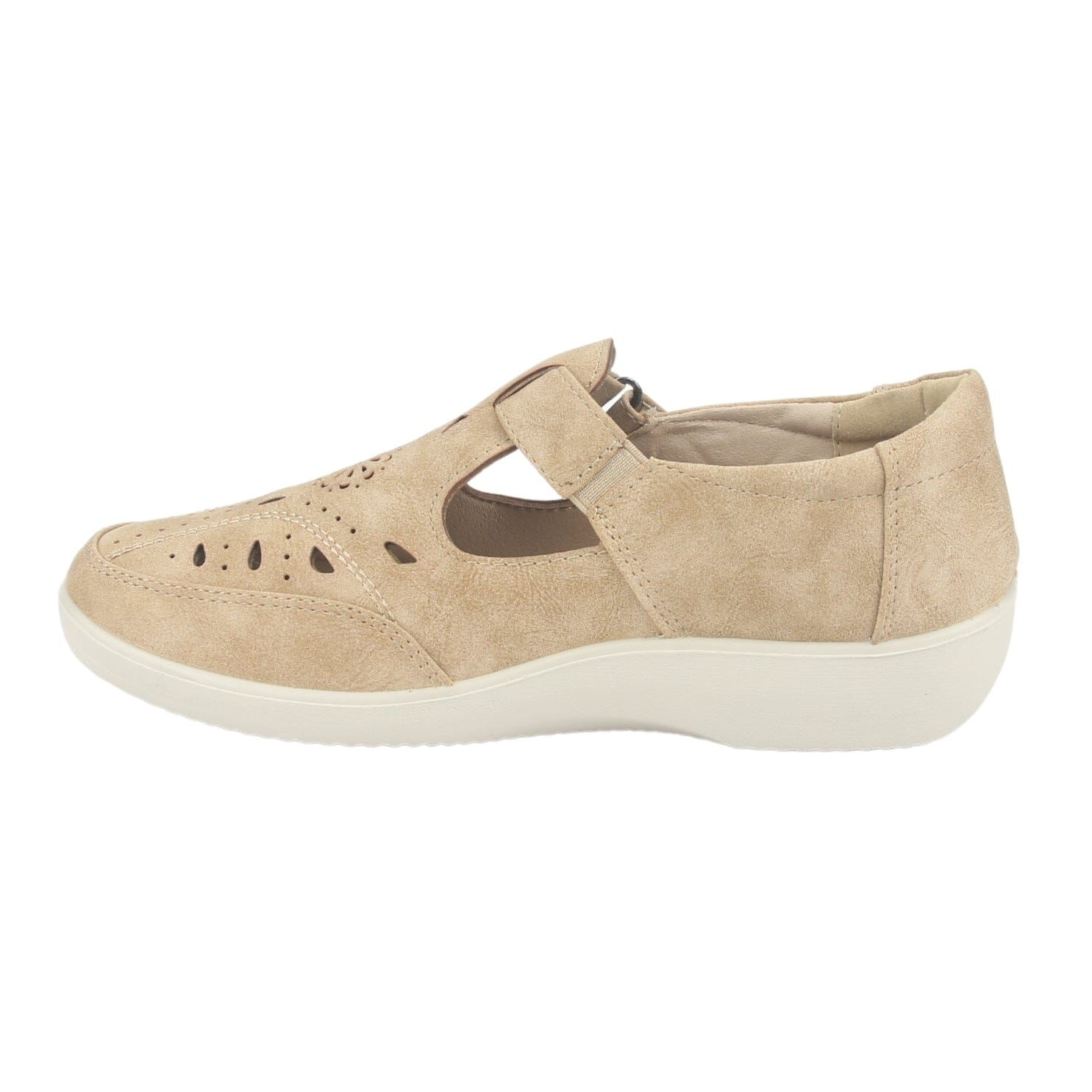 Zapato Chalada Mujer Dong-1 Beige Casual Tacones Bajos Chalada 