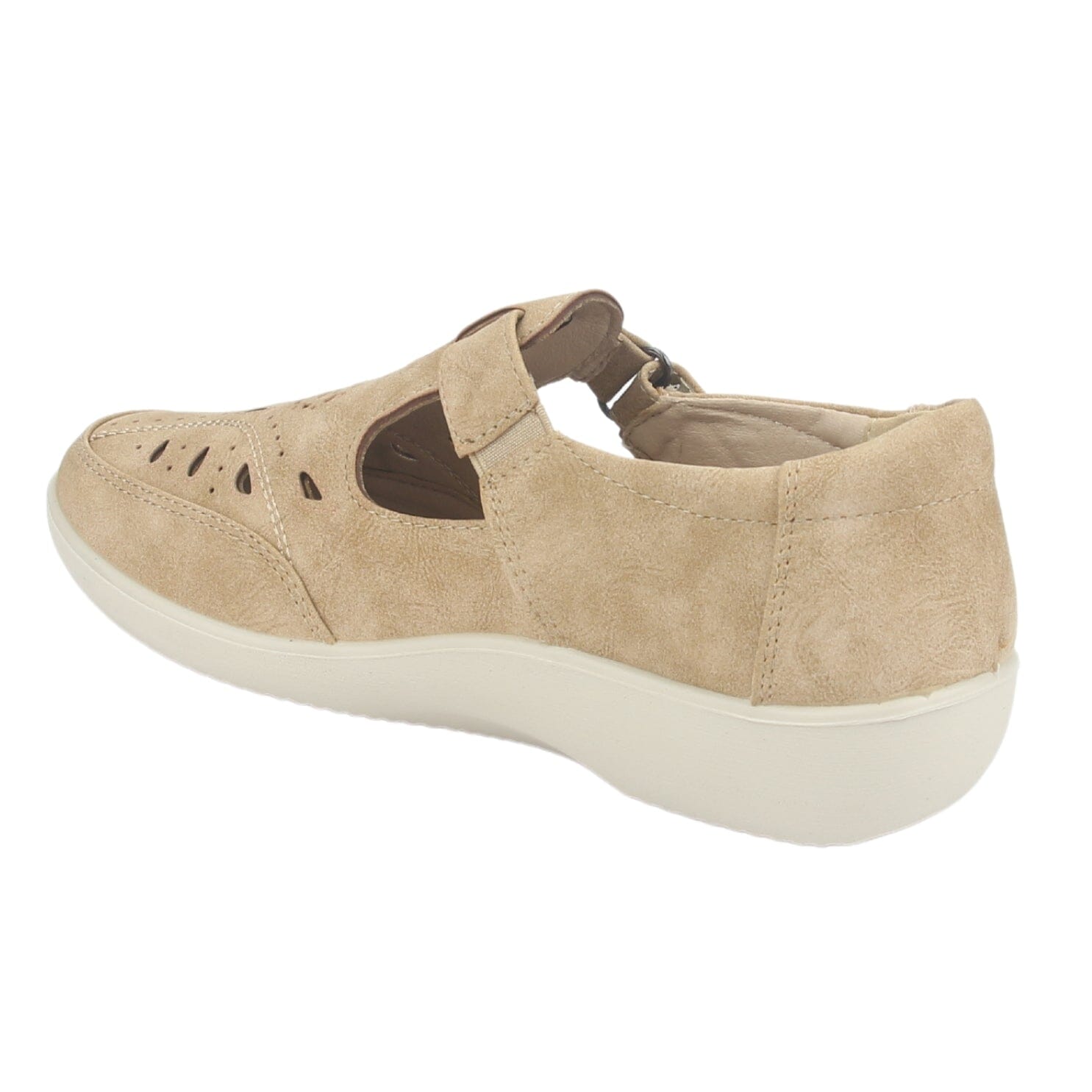 Zapato Chalada Mujer Dong-1 Beige Casual Tacones Bajos Chalada 