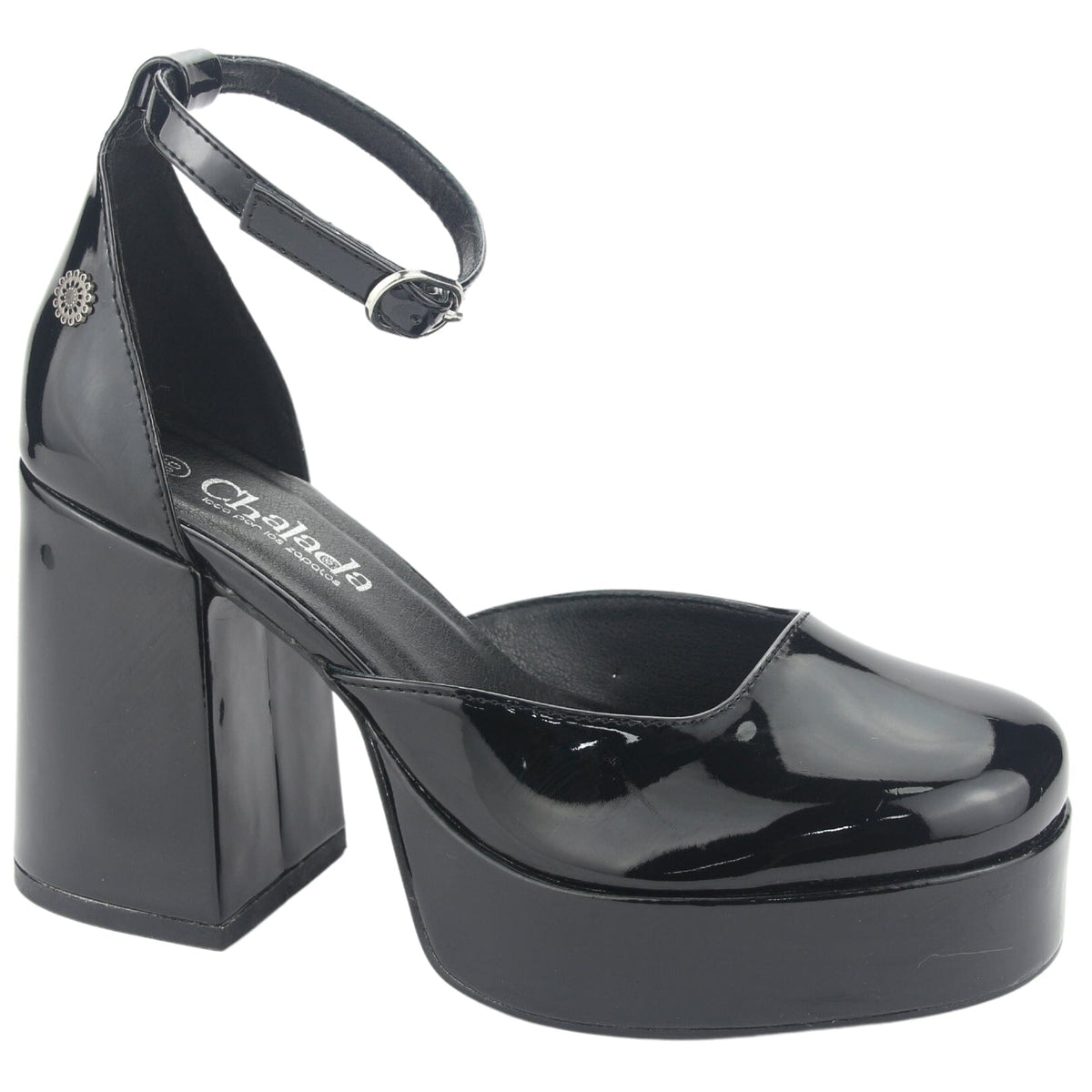 Zapato Chalada Mujer Dream-1 V Negro Casual Tacones Altos Chalada 