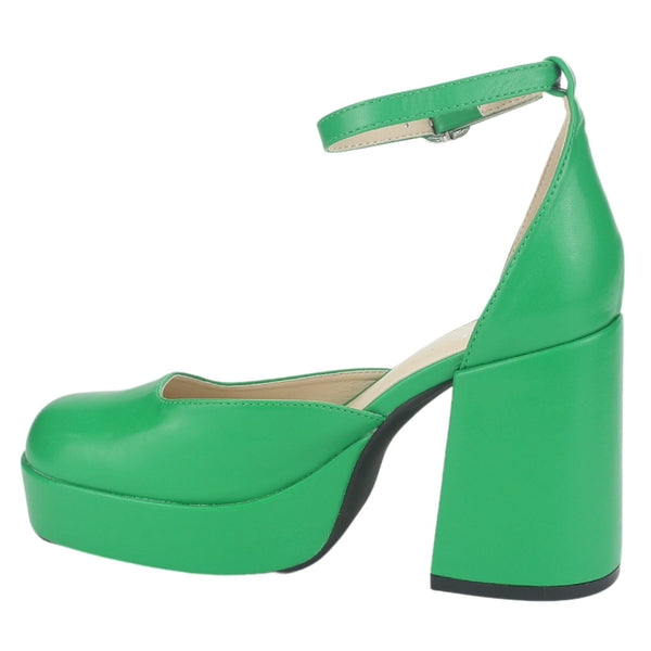 Zapato Chalada Mujer Dream-1 Verde Plataforma - Main Image