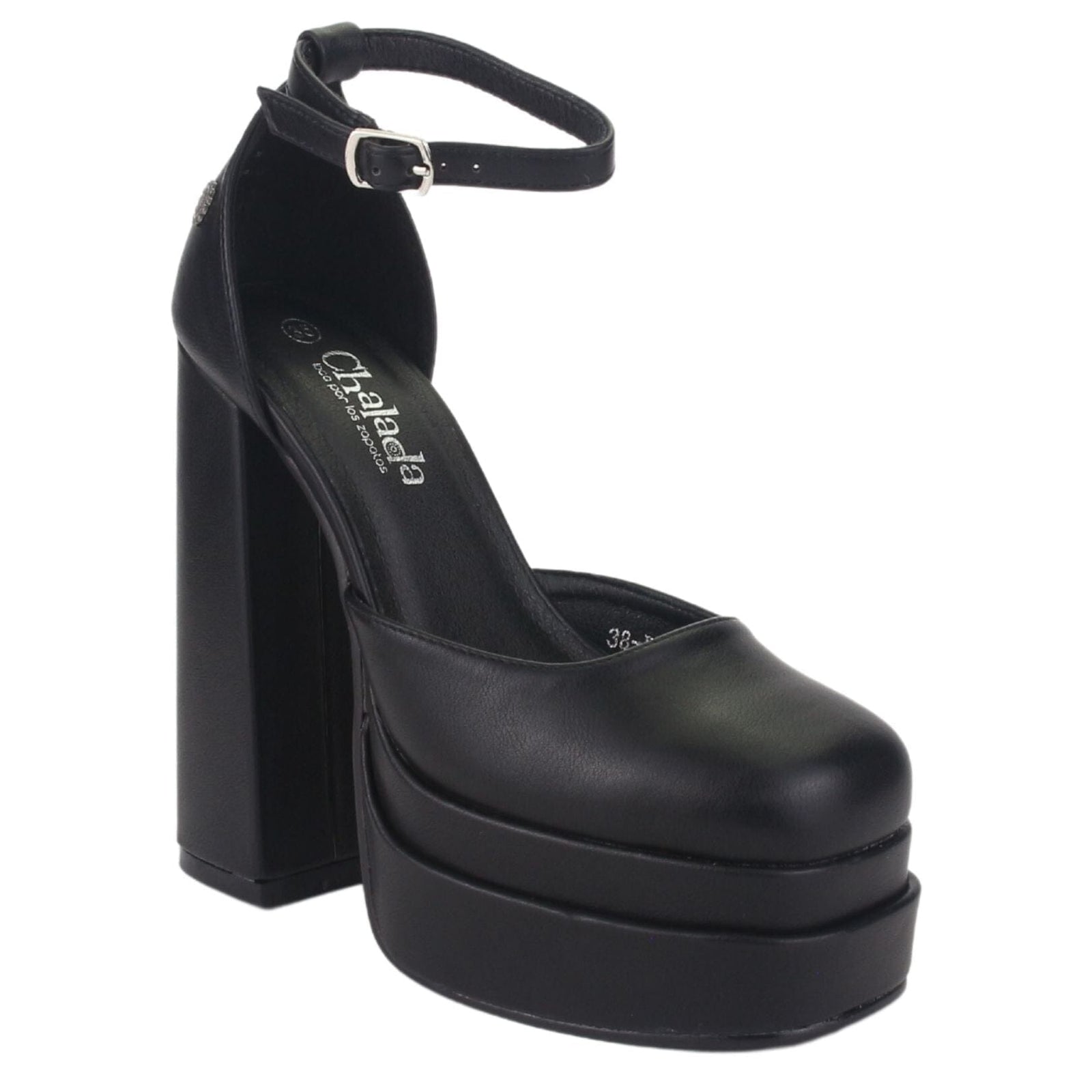 Zapato Chalada Mujer Dream-5 Negro Casual Tacones Altos Chalada 