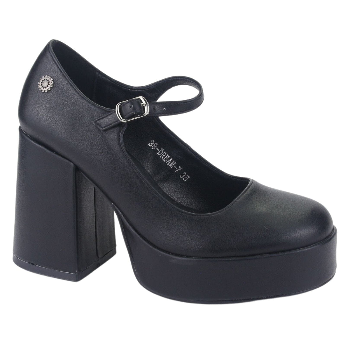 Zapato Chalada Mujer Dream-7 Negro Casual Tacones Altos Chalada 