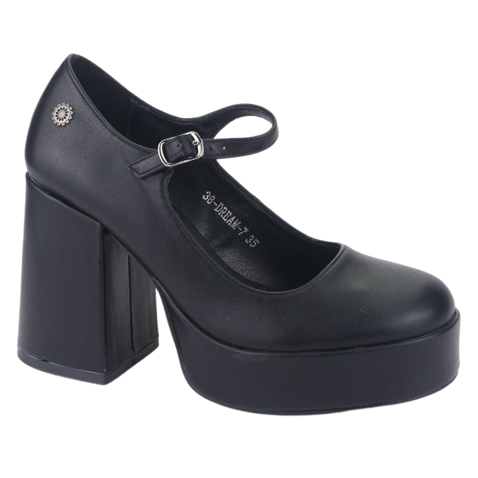 Zapato Chalada Mujer Dream-7 Negro Casual Tacones Altos Chalada 