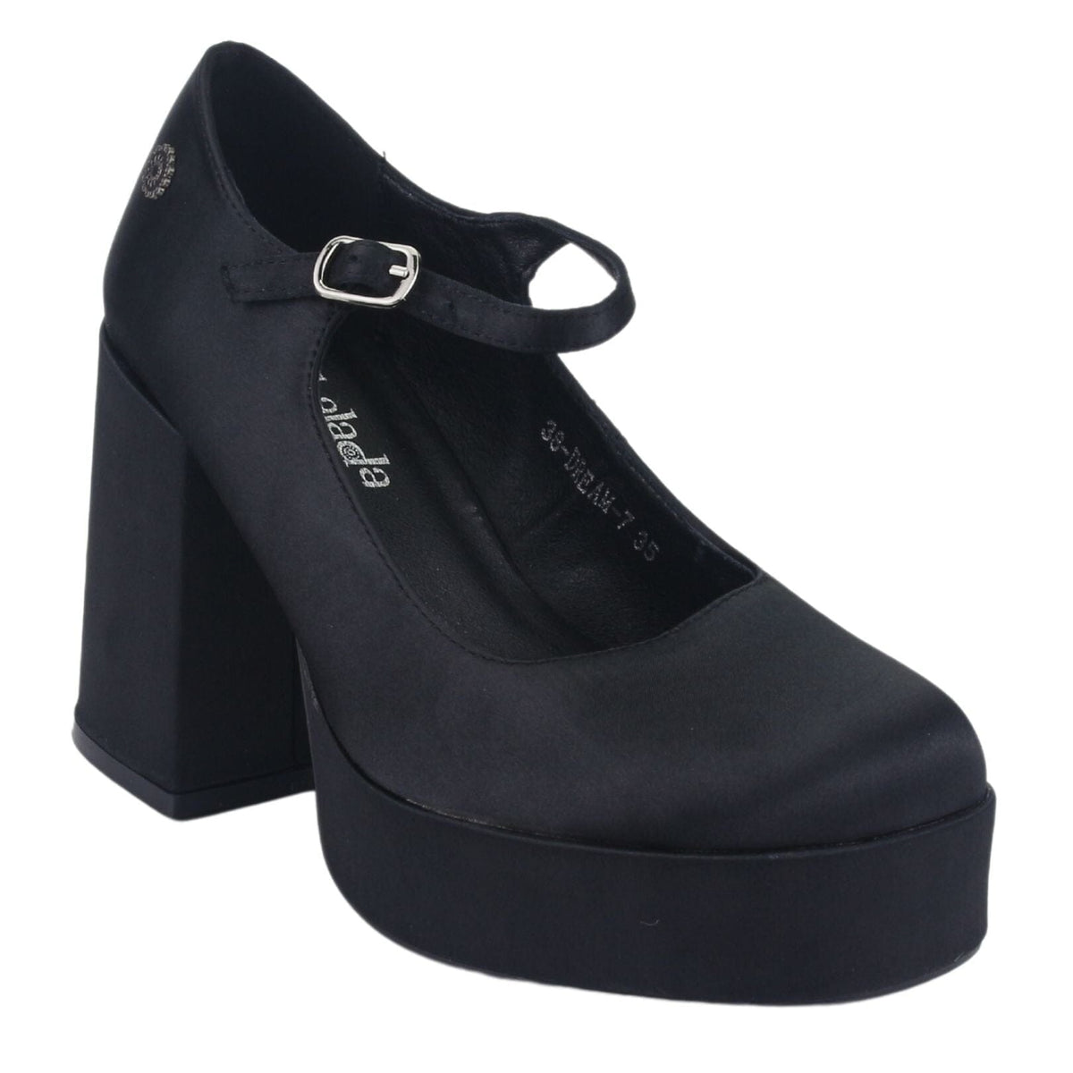 Zapato Chalada Mujer Dream-7 S Negro Casual Tacones Altos Chalada 
