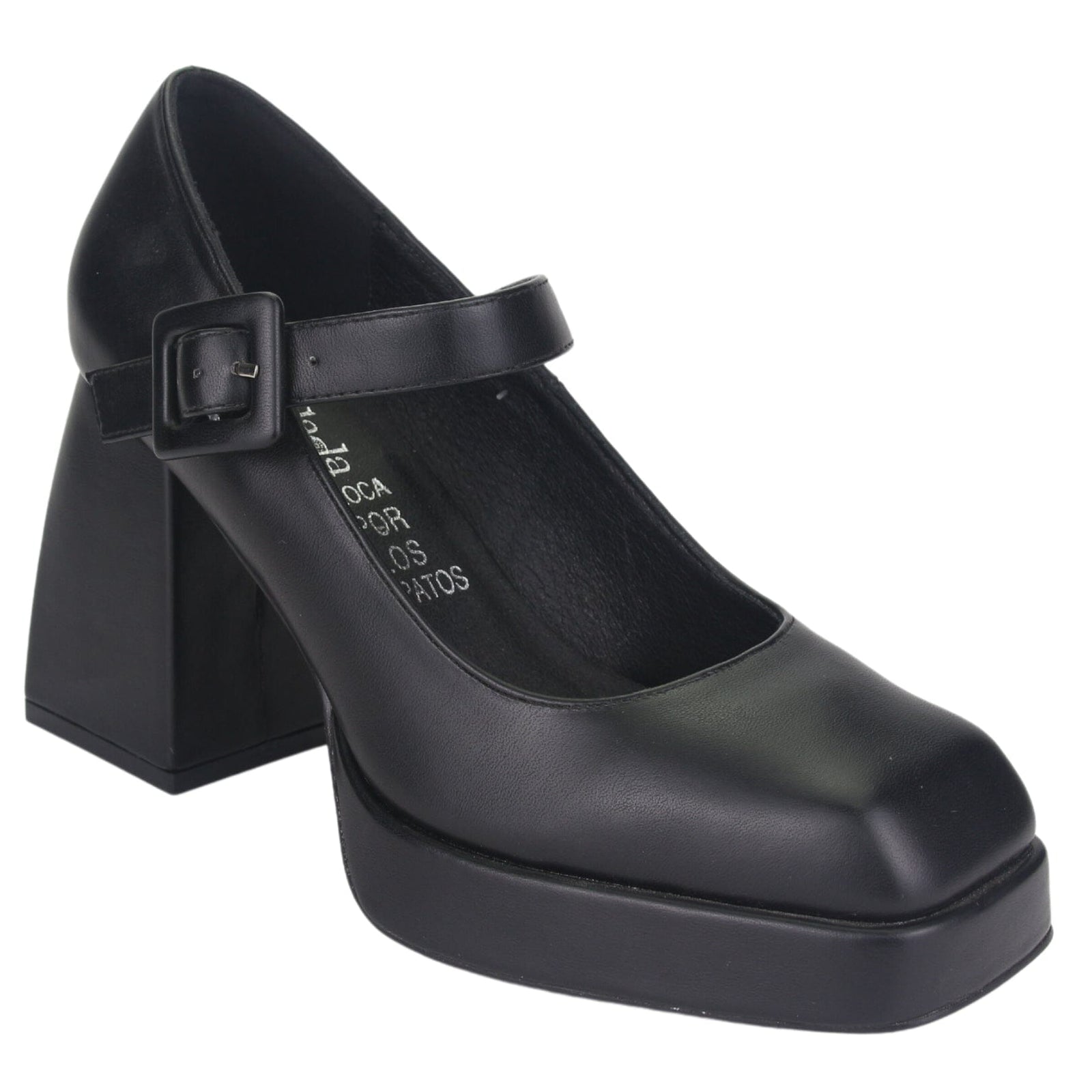 Zapato Chalada Mujer Dune-4 Negro Casual Tacones Bajos Chalada 