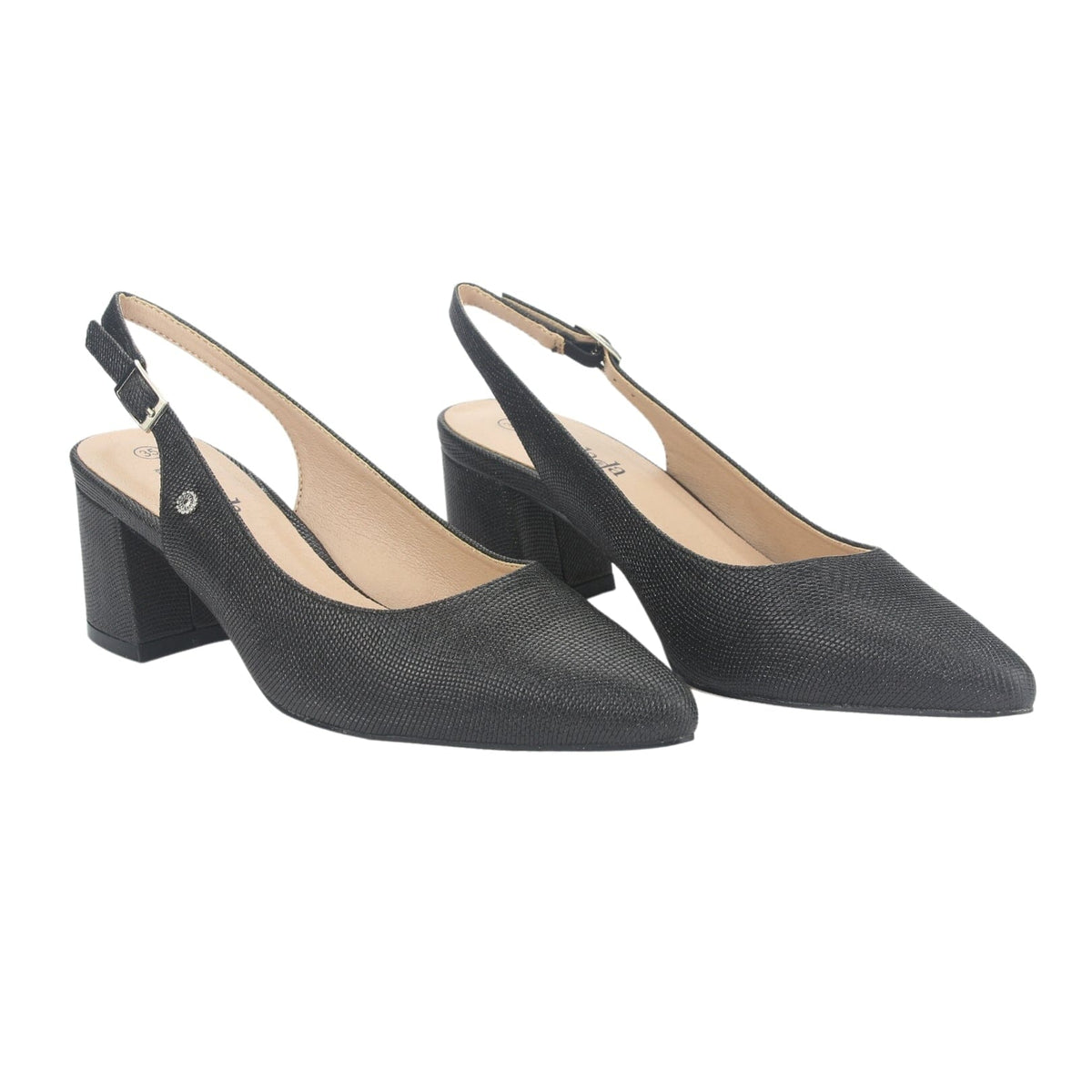 Zapato Chalada Mujer Faiza-1 Negro Casual Tacones Bajos Chalada 