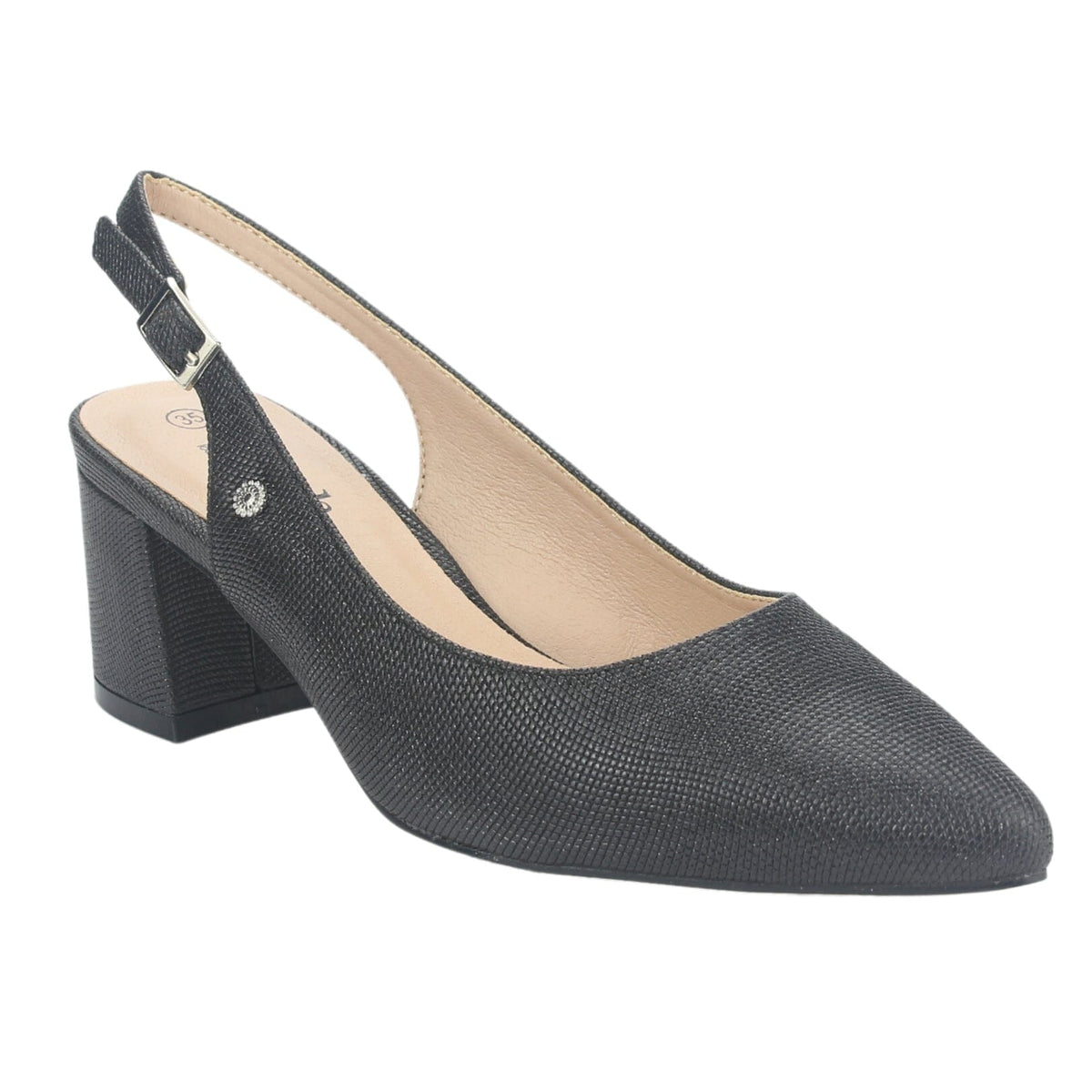 Zapato Chalada Mujer Faiza-1 Negro Casual Tacones Bajos Chalada 