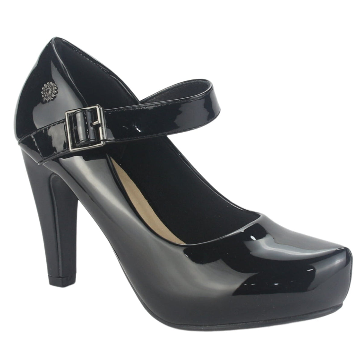 Zapato Chalada Mujer Fashion-71 Negro Fiesta Zapatos Taco Chalada 