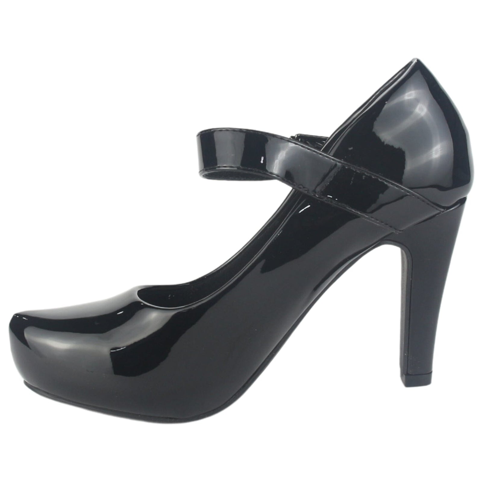 Zapato Chalada Mujer Fashion-71 Negro Fiesta Zapatos Taco Chalada 