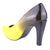 Zapato Chalada Mujer Fashion-92 Amarillo Moda Zapatos Taco Chalada 