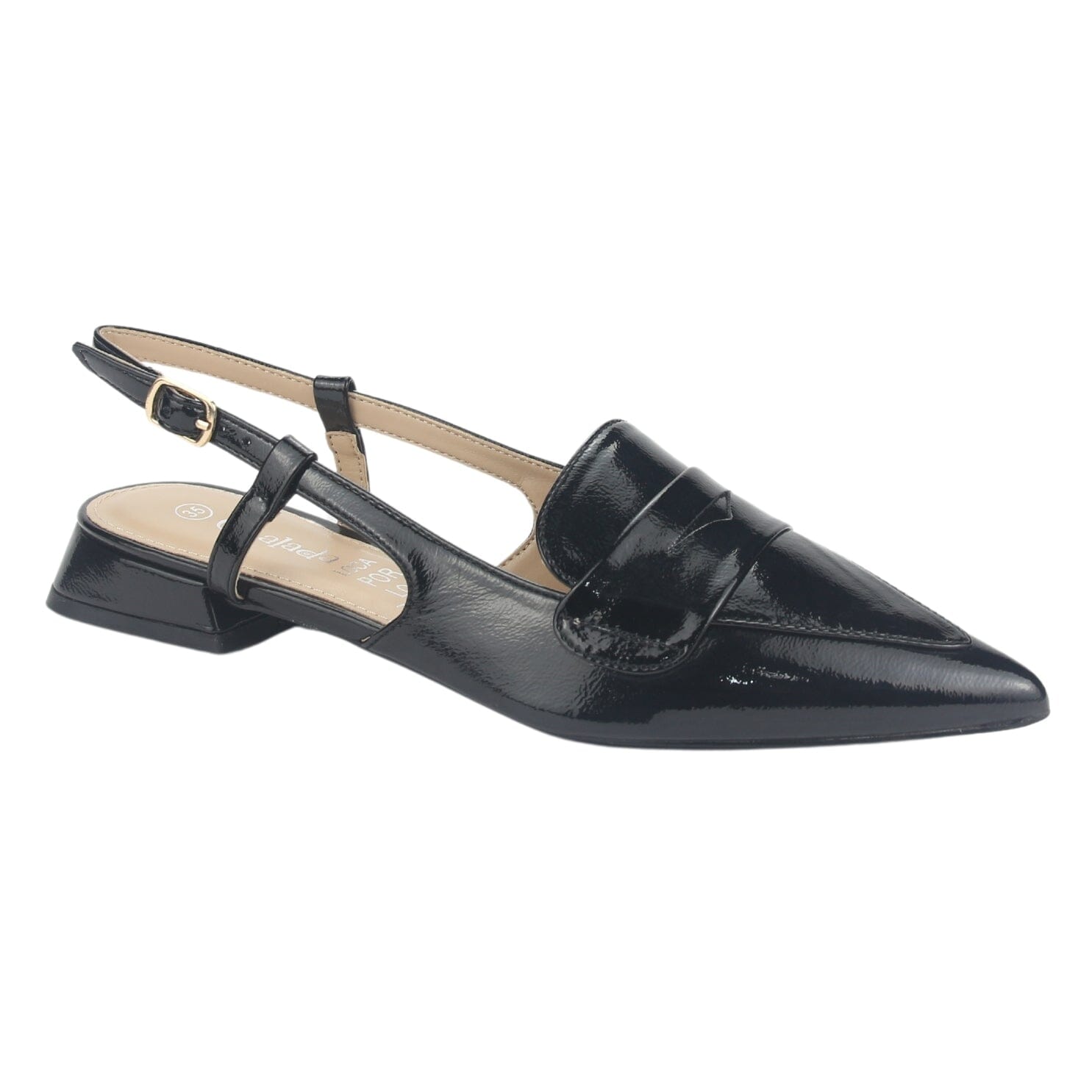 Zapato Chalada Mujer Feola-1 Negro Casual Tacones Bajos Chalada 