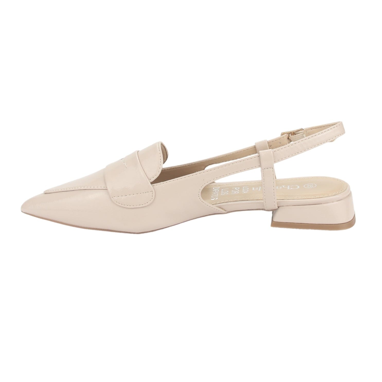Zapato Chalada Mujer Feola-1 Nude Casual Tacones Bajos Chalada 
