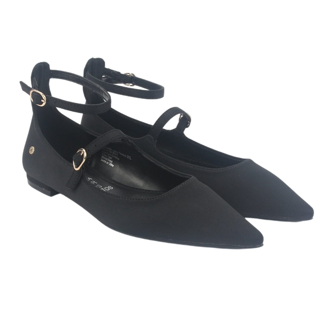 Zapato Chalada Mujer Feola-2 Negro Casual Tacones Bajos Chalada 