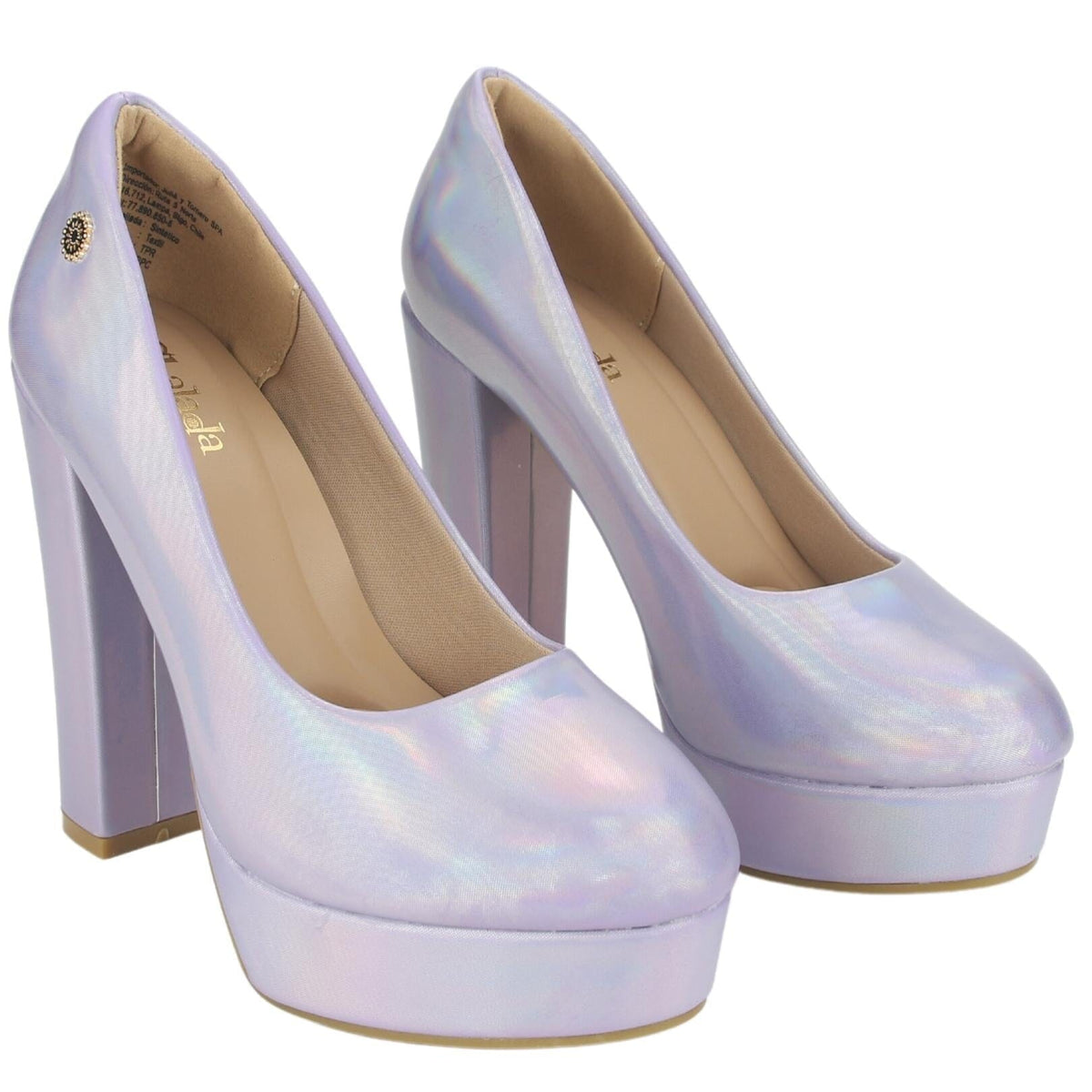 Zapato Chalada Mujer Fetiche-1 Lila Casual Zapatos Taco Chalada 