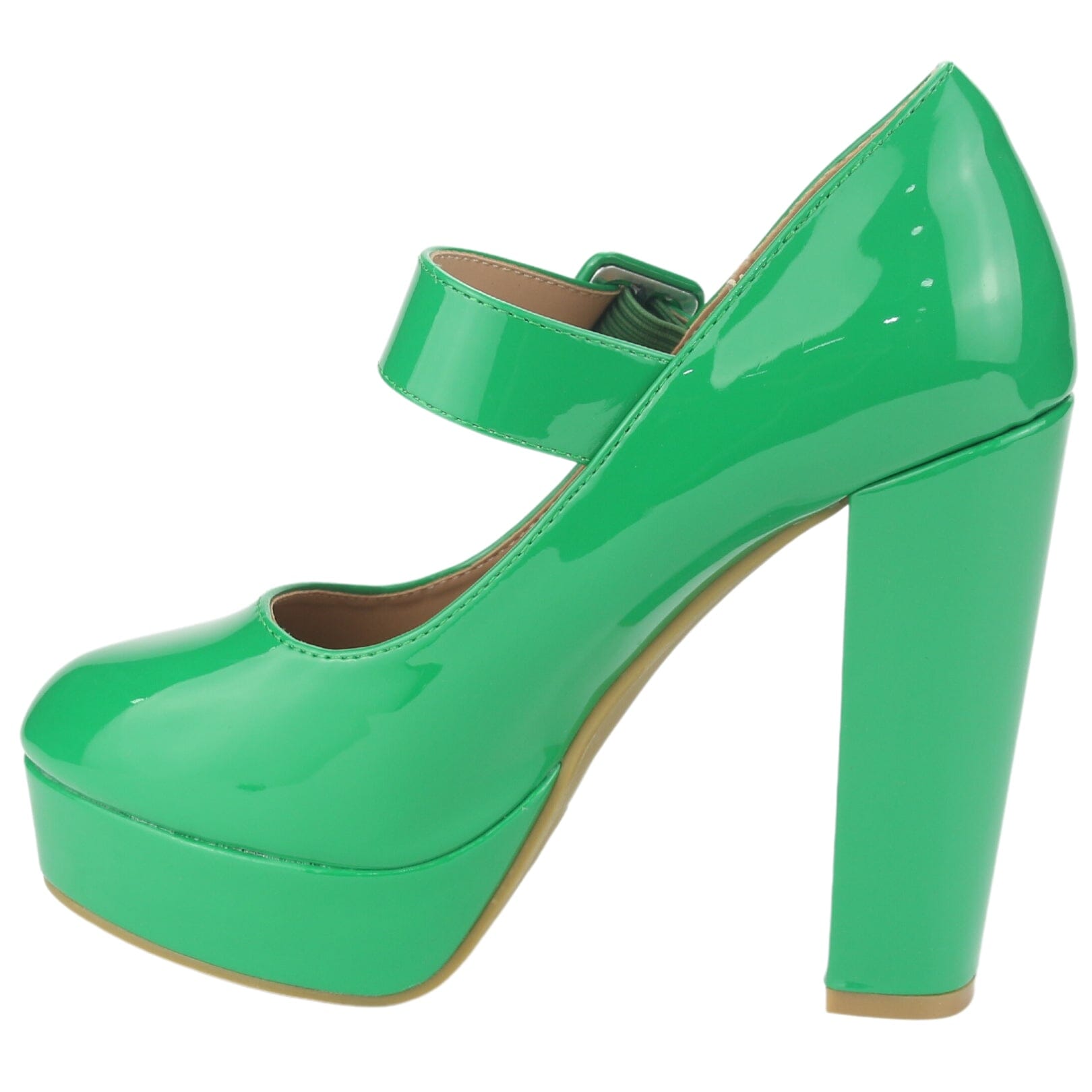 Zapato Chalada Mujer Fetiche-2 Verde Casual Tacones Altos Chalada 