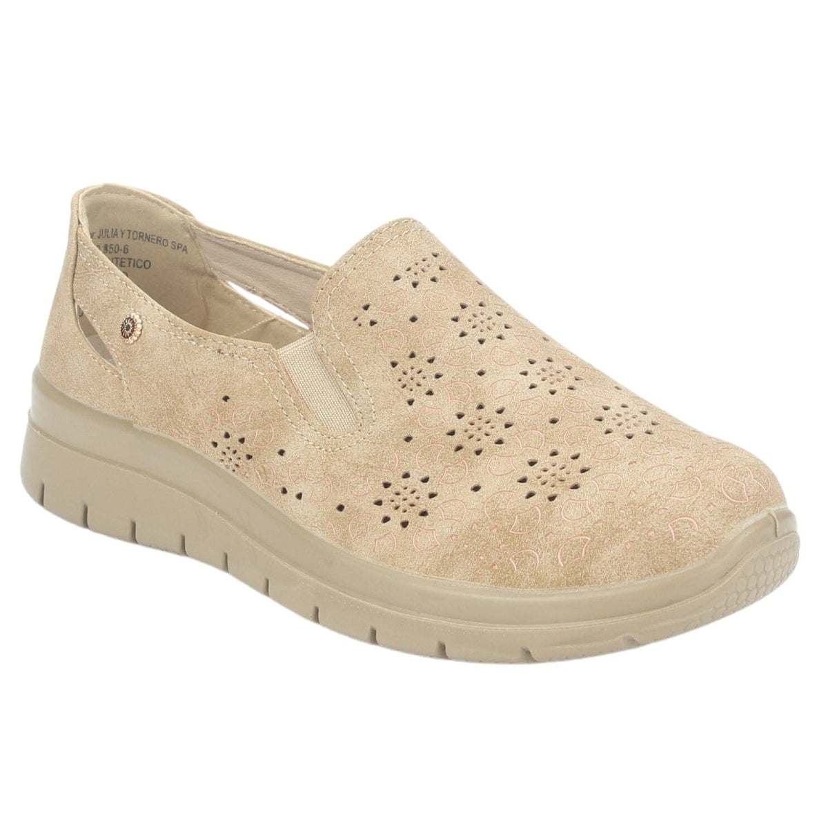 Zapato Chalada Mujer Finest-4 Beige Casual Zapatos Planos Comfort Chalada 
