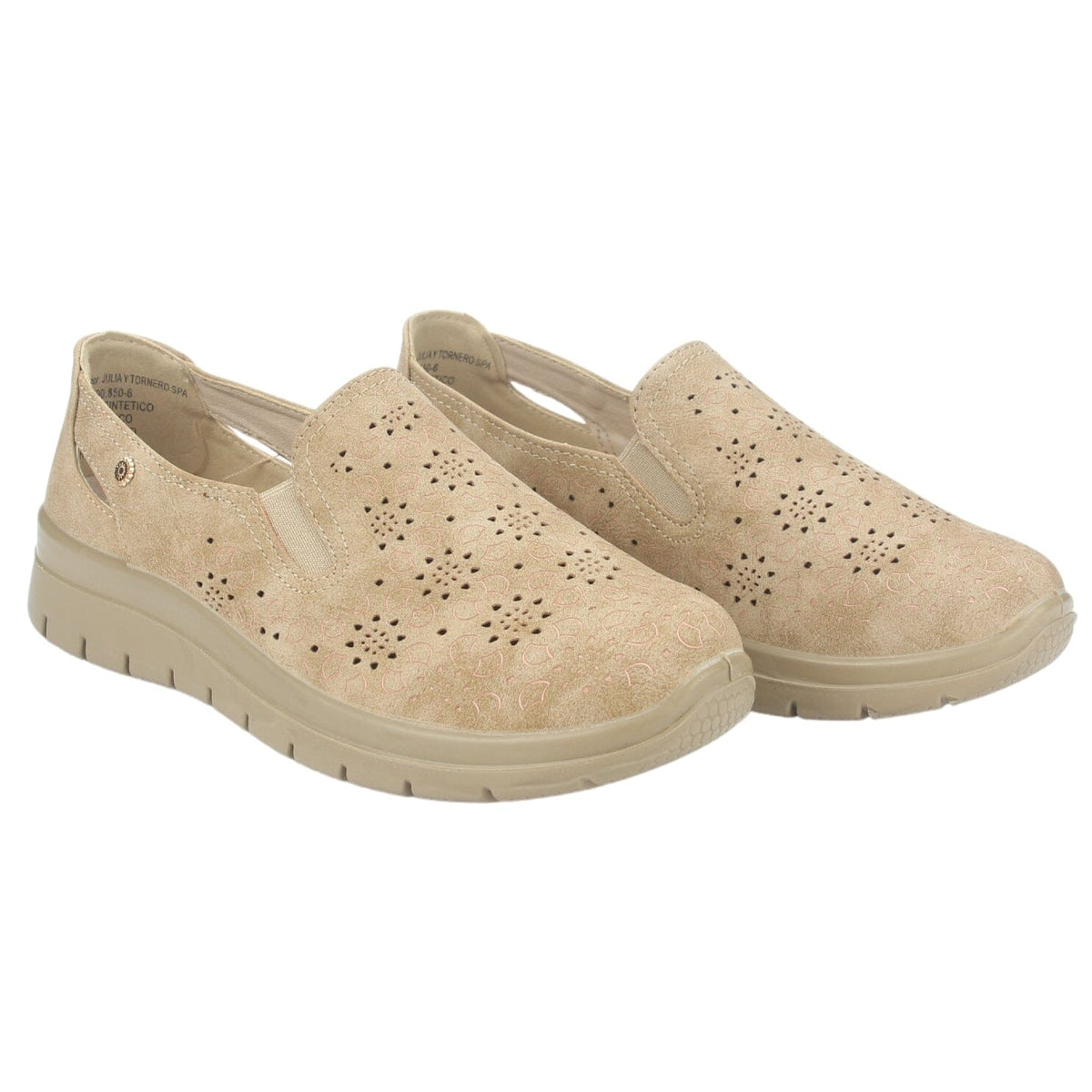 Zapato Chalada Mujer Finest-4 Beige Casual Zapatos Planos Comfort Chalada 