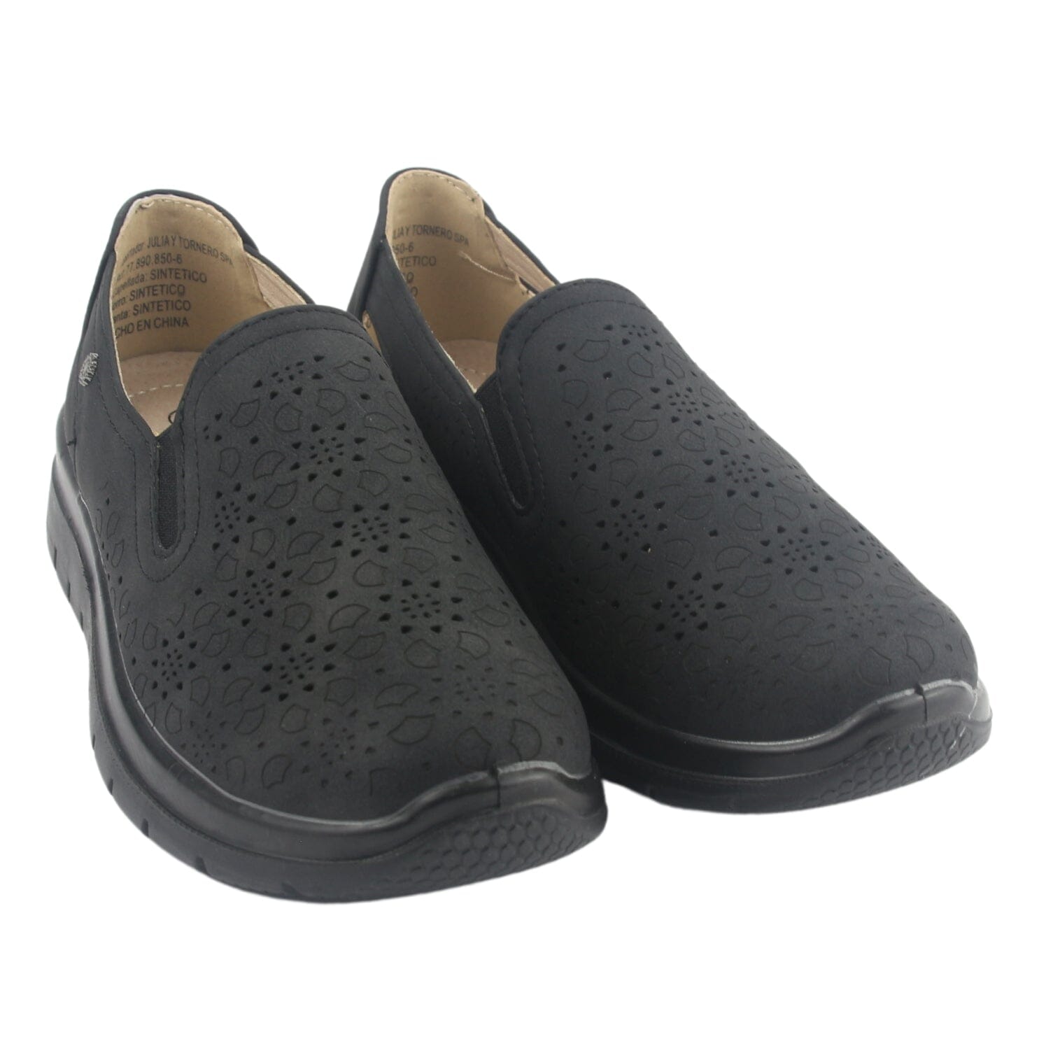 Zapato Chalada Mujer Finest-4 Negro Casual Zapatos Planos Comfort Chalada 