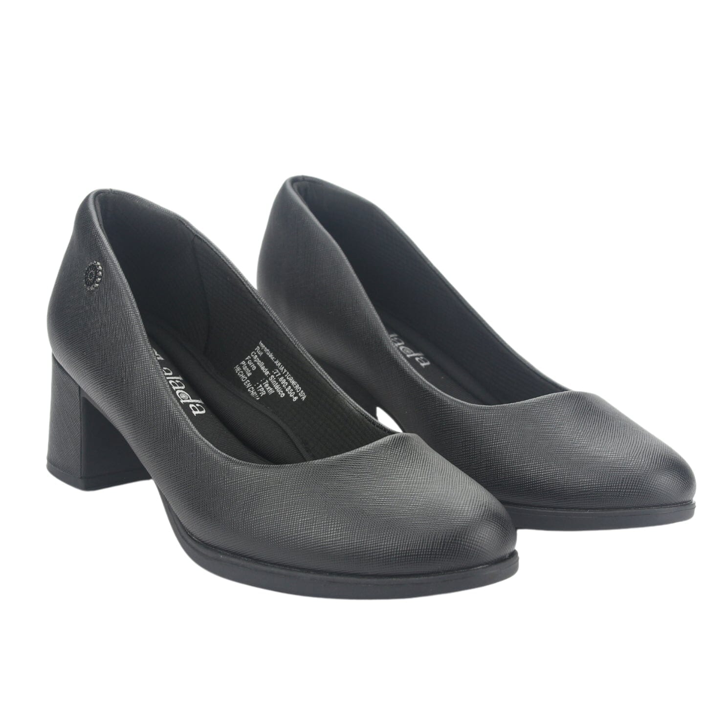 Zapato Chalada Mujer Fita-1 Negro Casual Tacones Bajos Chalada 