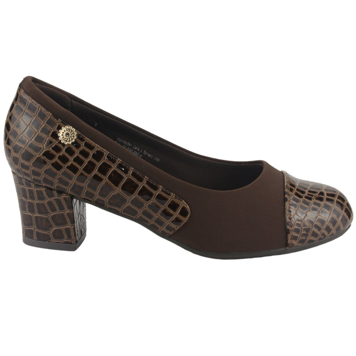 Zapato Chalada Mujer Flexi-15 Café Casual Mocasines Taco Chalada 