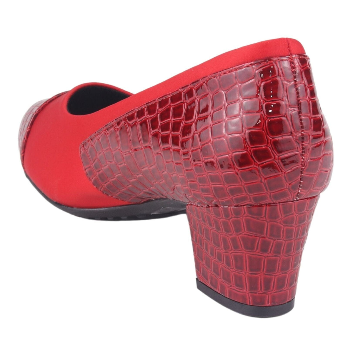 Zapato Chalada Mujer Flexi-15 Rojo Casual Tacones Bajos Chalada 