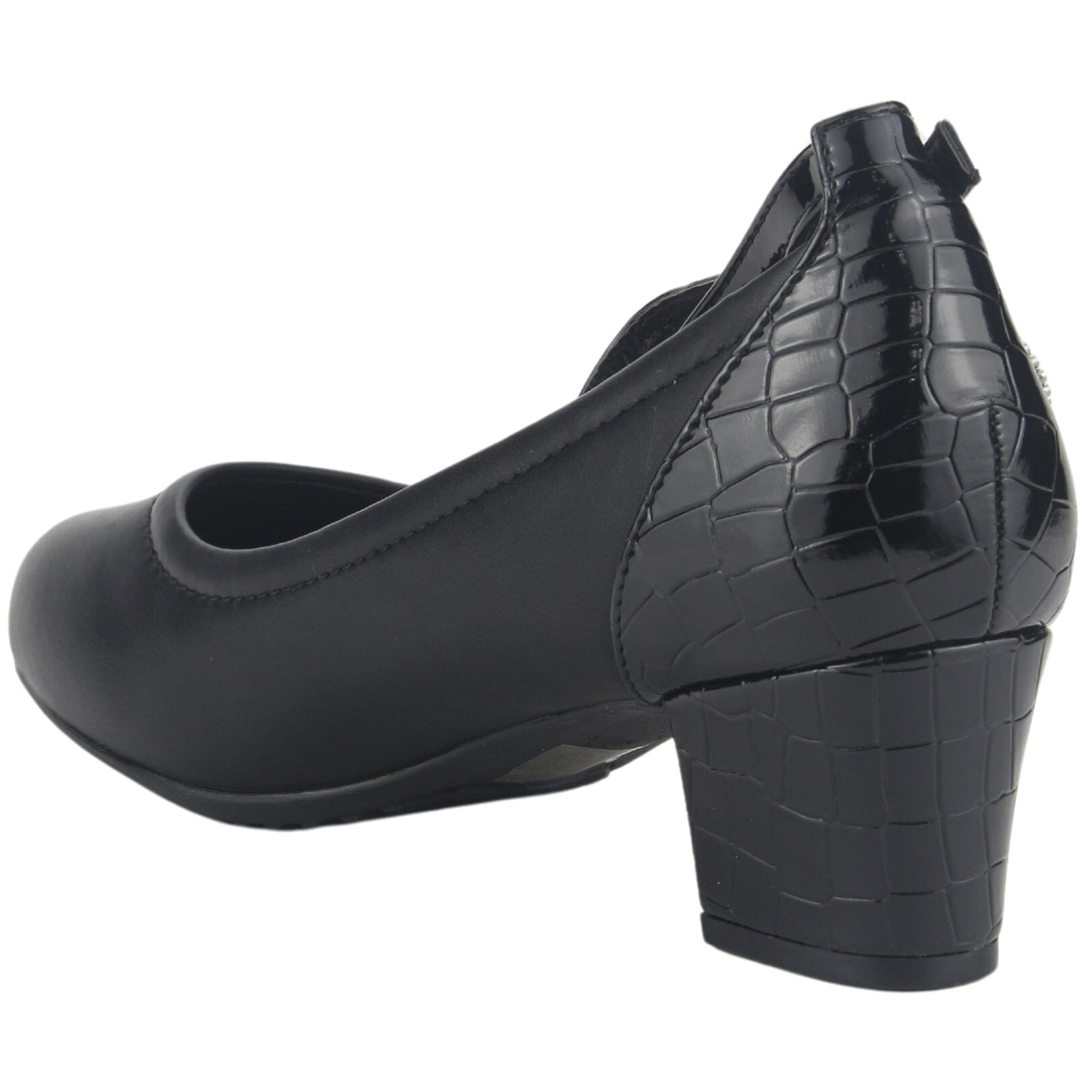 Zapato Chalada Mujer Flexi-27 Negro Casual Mocasines Taco Chalada 