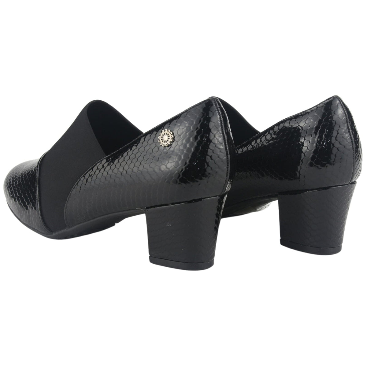 Zapato Chalada Mujer Flexi-42 Negro Casual Mocasines Taco Chalada 