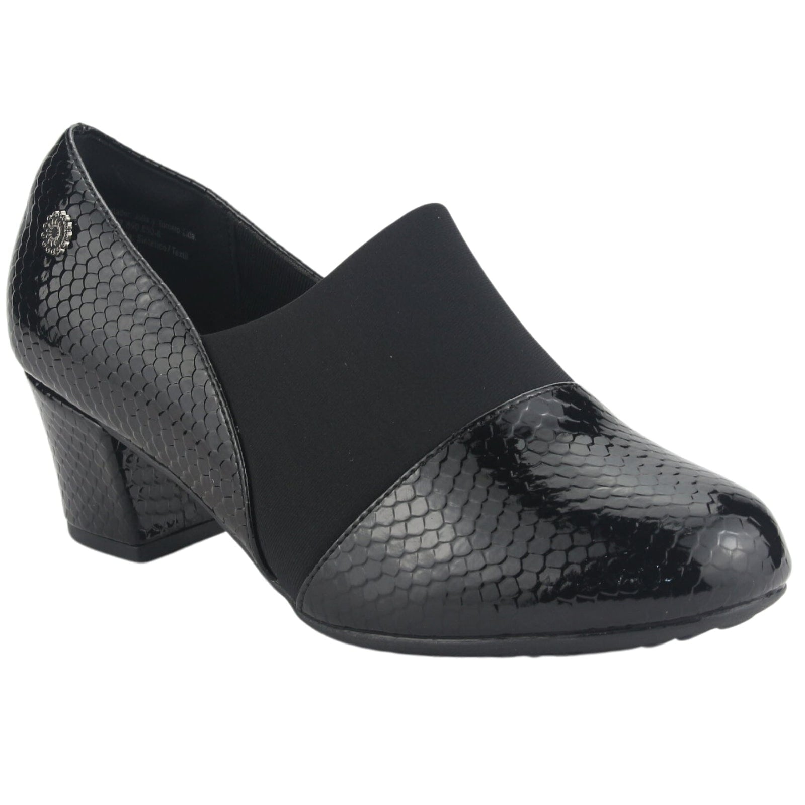 Zapato Chalada Mujer Flexi-42 Negro Casual Mocasines Taco Chalada 
