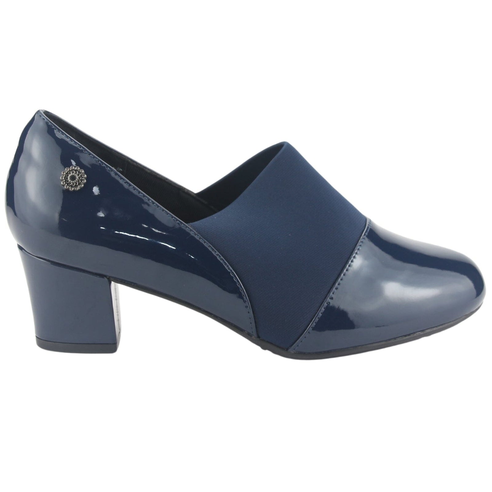 Zapato Chalada Mujer Flexi-43 Azul Marino Casual Mocasines Taco Chalada 