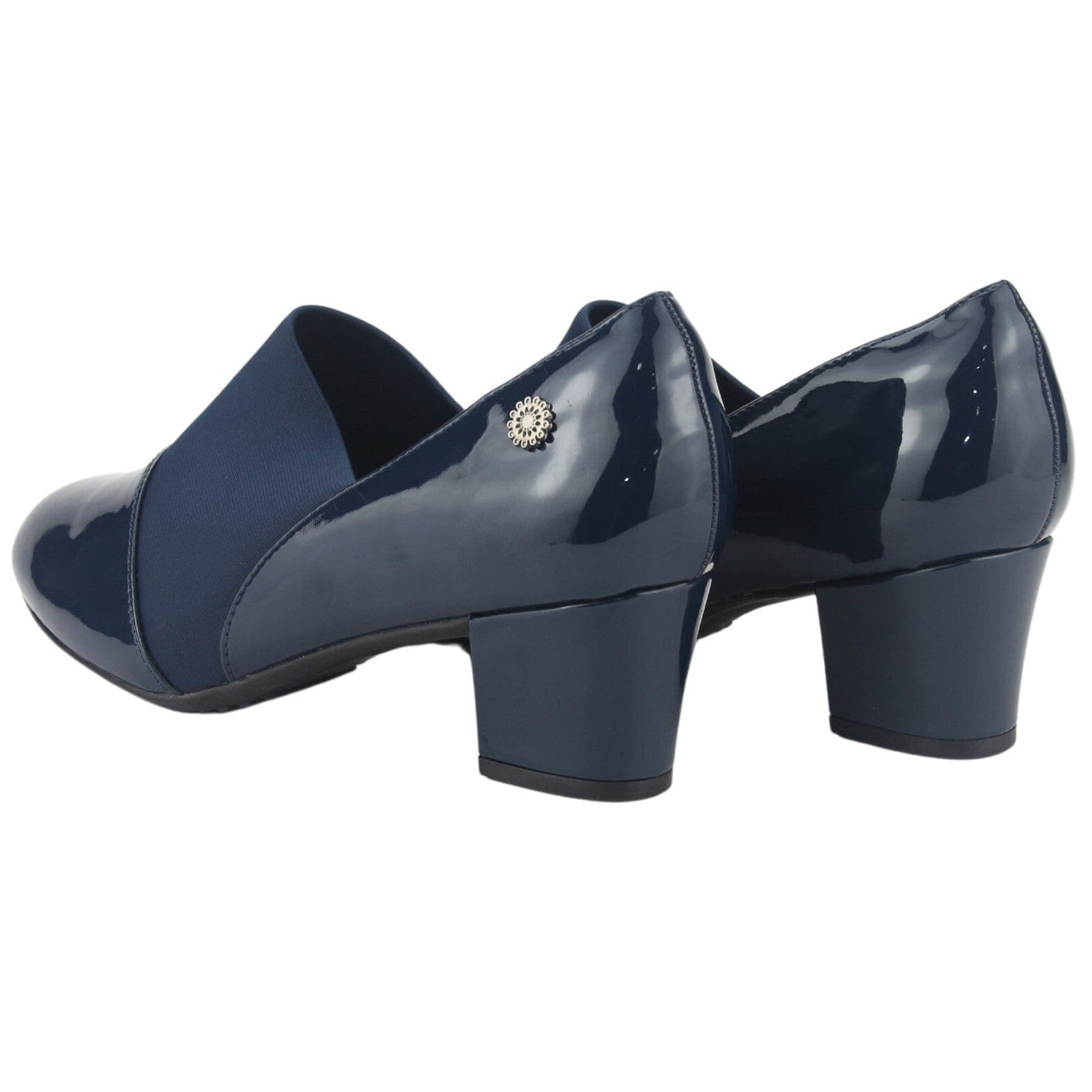 Zapato Chalada Mujer Flexi-43 Azul Marino Casual Mocasines Taco Chalada 