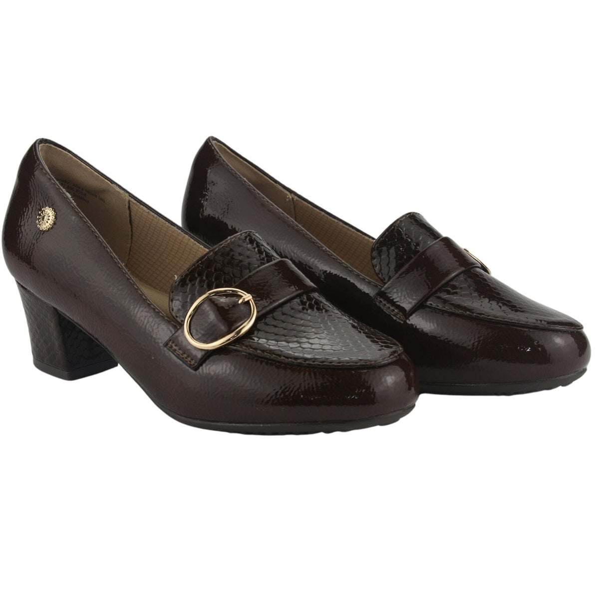 Zapato Chalada Mujer Flexi-46 Café Casual Mocasines Taco Chalada 