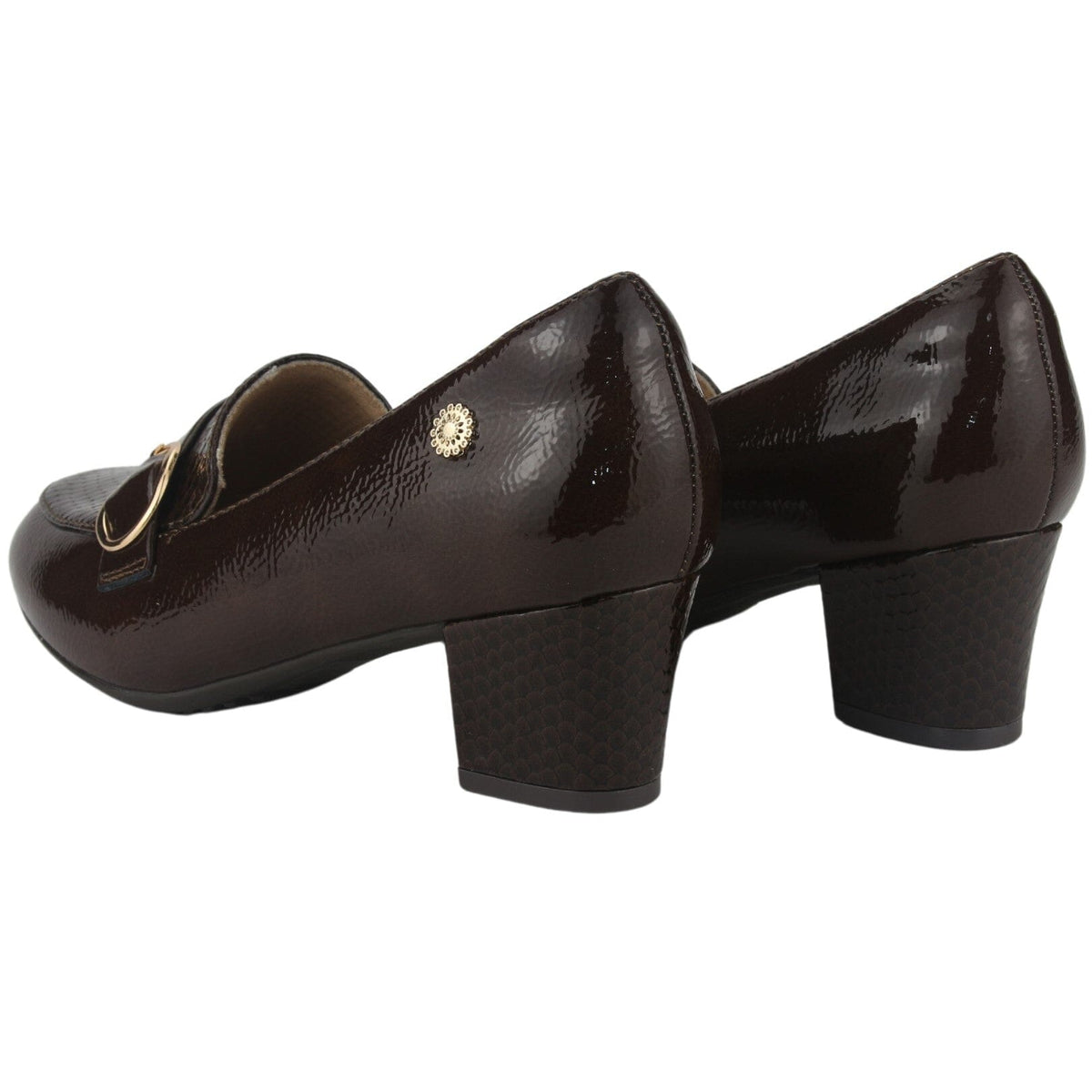 Zapato Chalada Mujer Flexi-46 Café Casual Mocasines Taco Chalada 