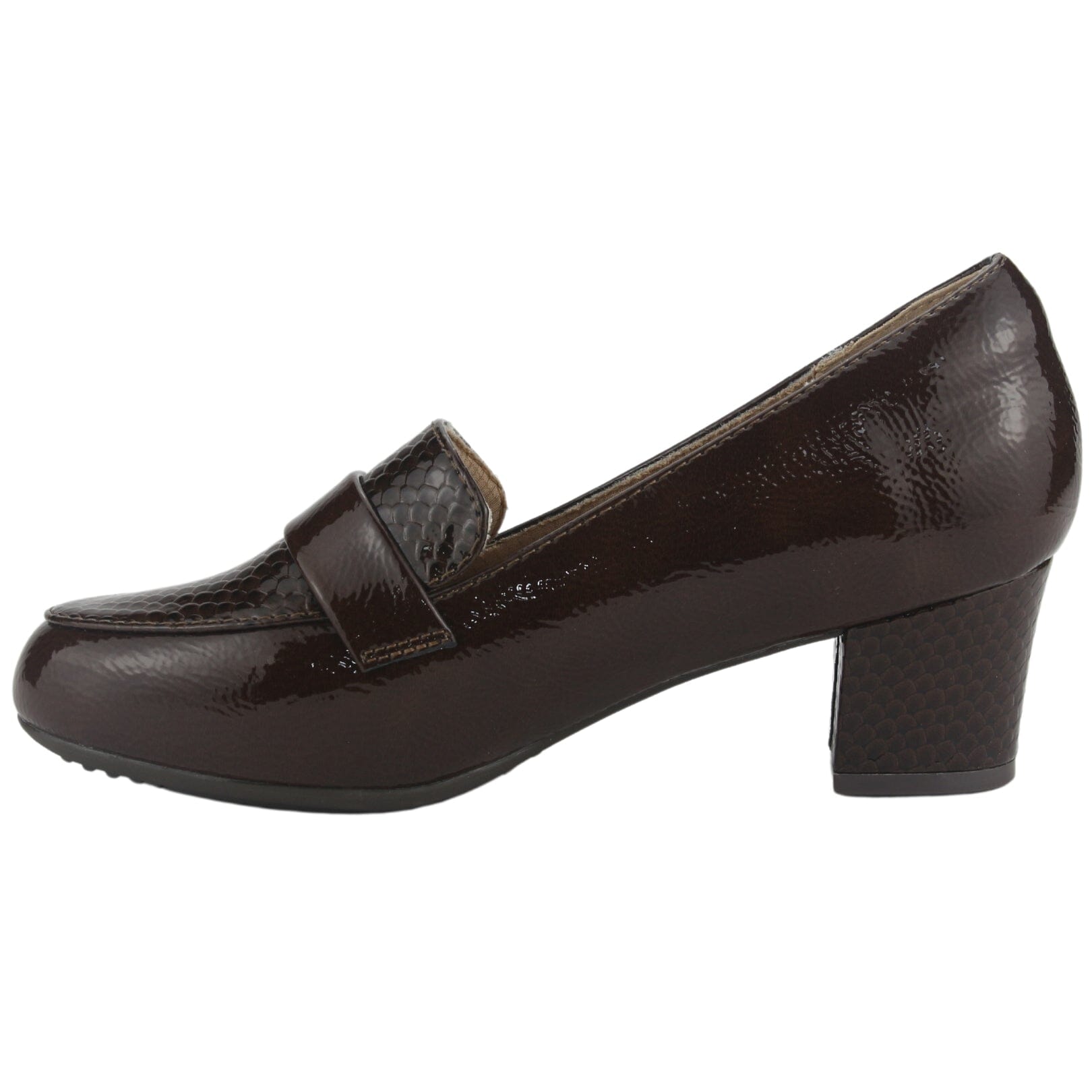 Zapato Chalada Mujer Flexi-46 Café Casual Mocasines Taco Chalada 