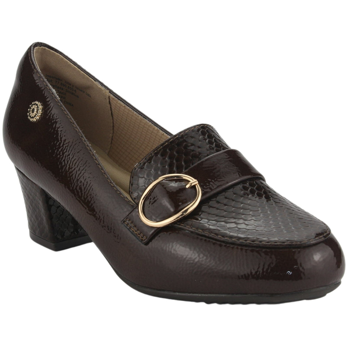 Zapato Chalada Mujer Flexi-46 Café Casual Mocasines Taco Chalada 