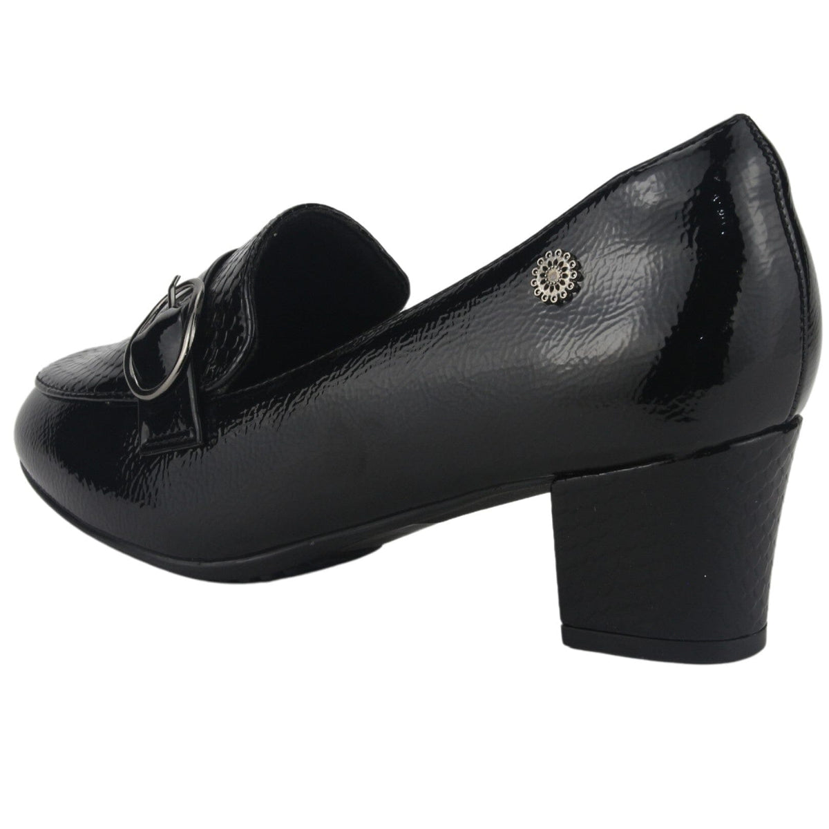 Zapato Chalada Mujer Flexi-46 Negro Casual Mocasines Taco Chalada 