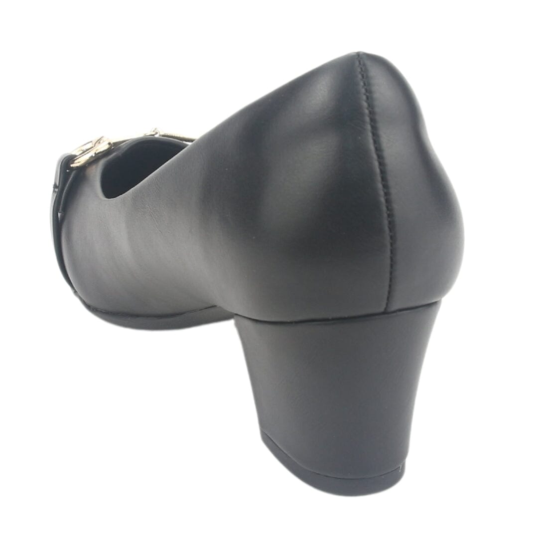 Zapato Chalada Mujer Flexi-47 Negro Casual Mocasines Taco Chalada 