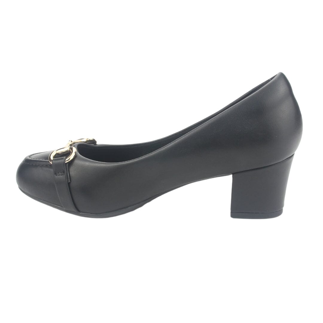 Zapato Chalada Mujer Flexi-47 Negro Casual Mocasines Taco Chalada 