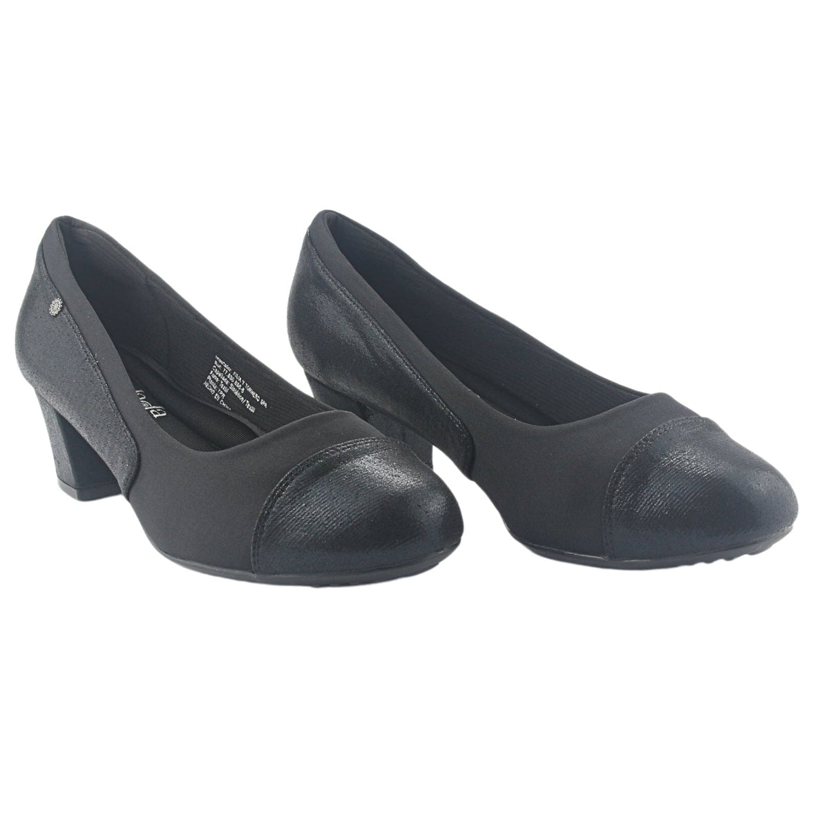 Zapato Chalada Mujer Flexi-52 Negro Casual Zapatos Taco Chalada 