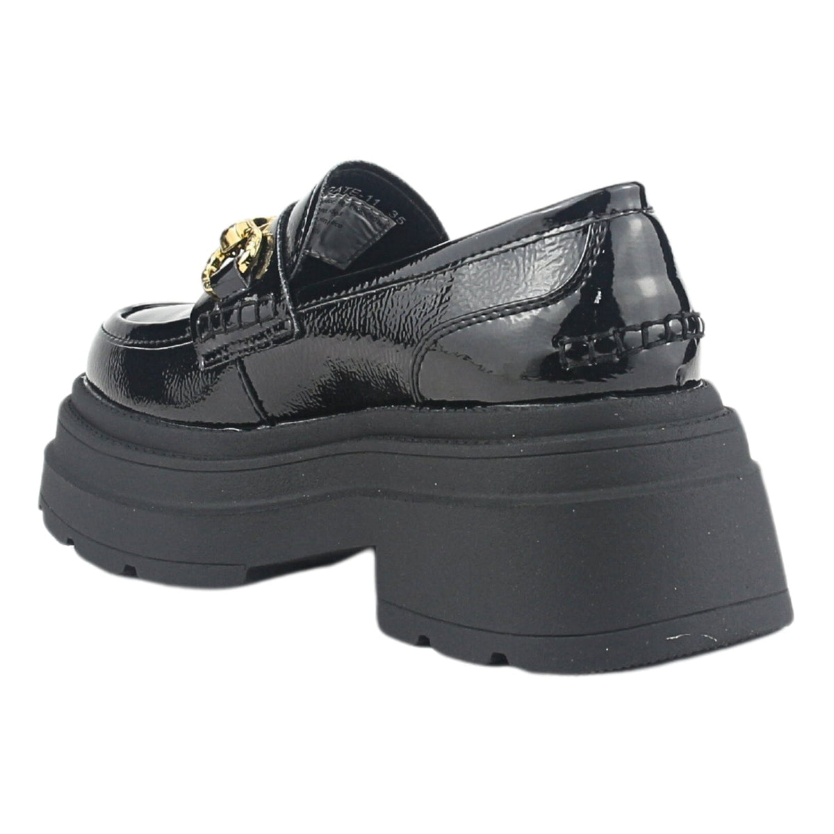 Zapato Chalada Mujer Gate-11 Negro Casual Mocasines Plataforma Chalada 