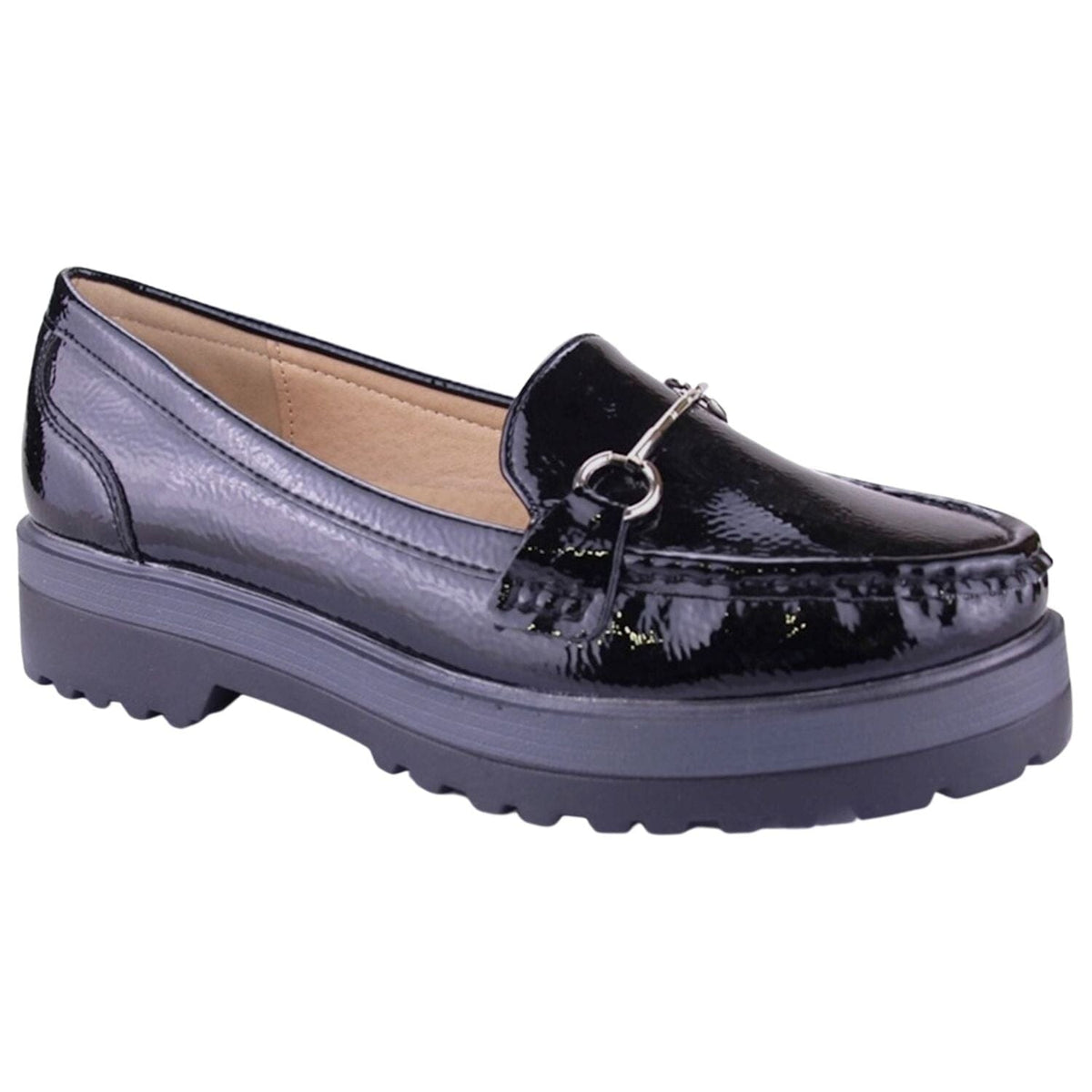 Zapato Chalada Mujer Grand-1 Negro Plataforma Zapatos Chalada 