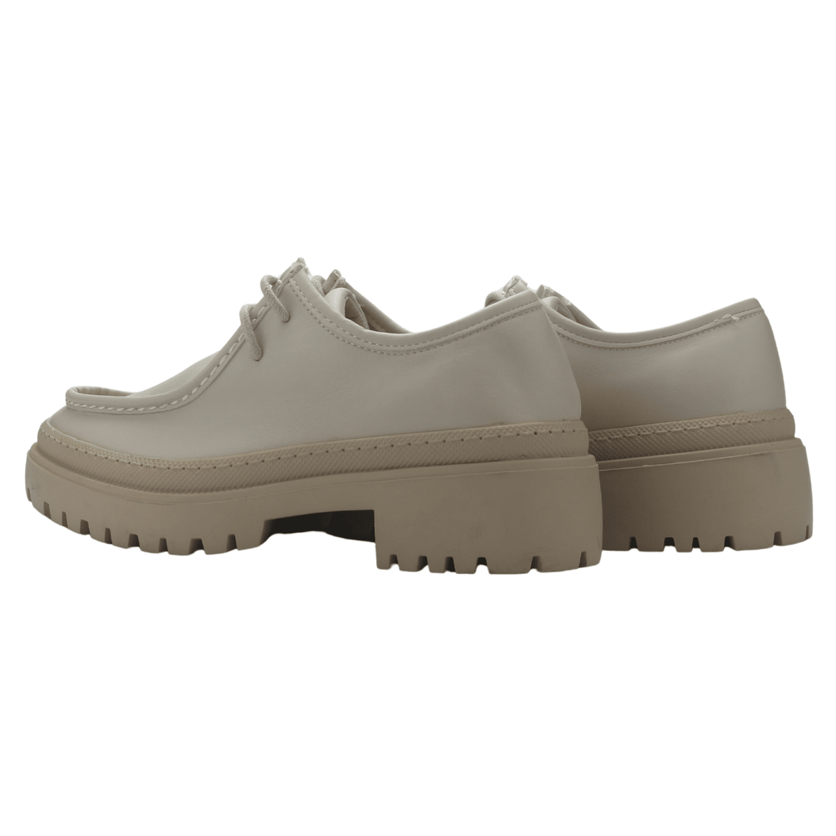 Zapato Chalada Mujer Jing-1 Beige Casual Zapatos Taco Chalada 