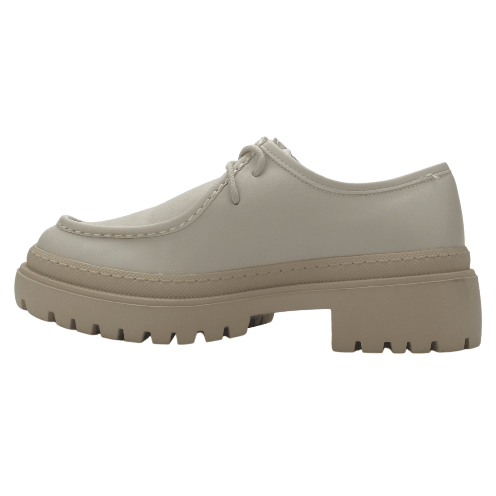 Zapato Chalada Mujer Jing-1 Beige Casual Zapatos Taco Chalada 