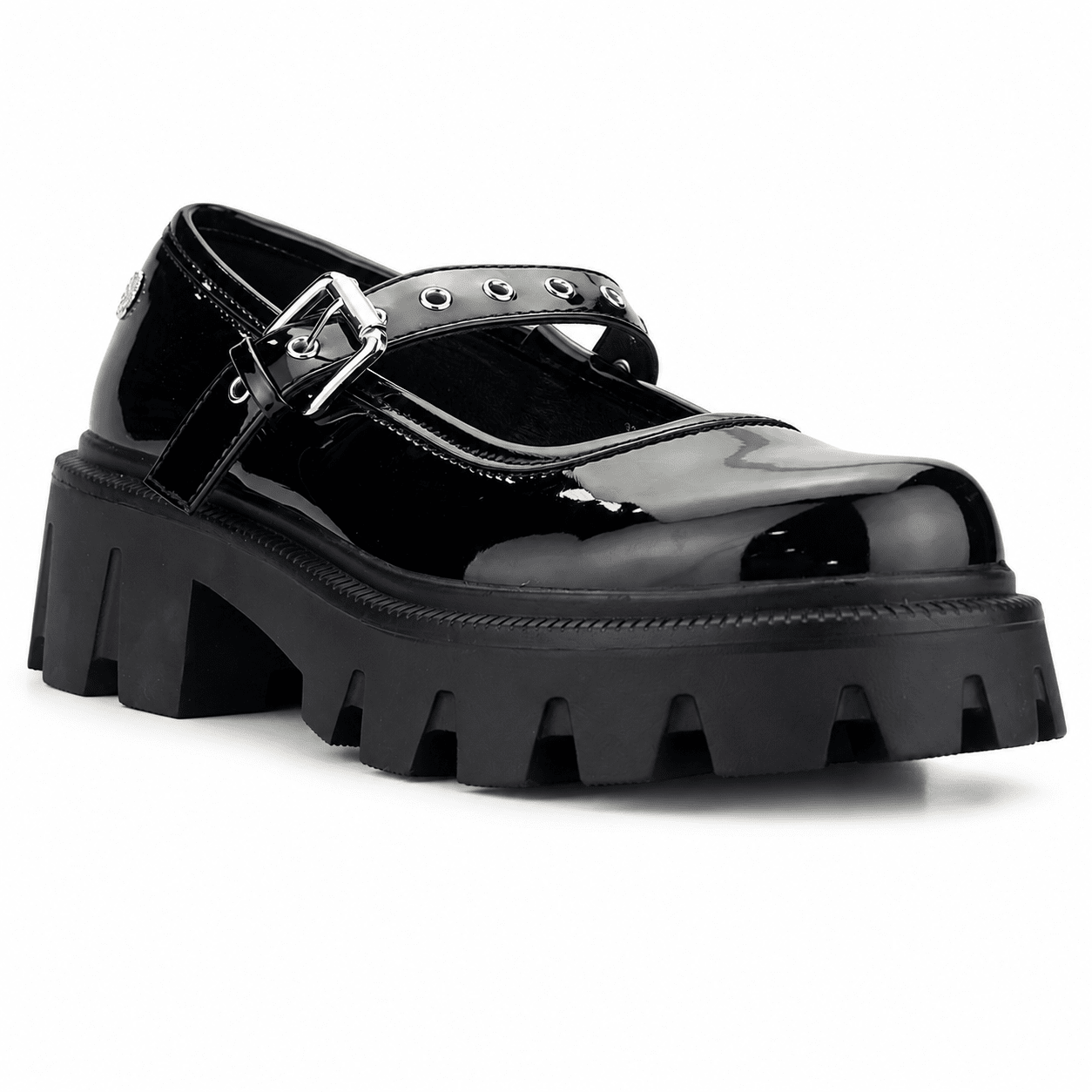 Zapato Chalada Mujer Joing-1 Negro Plataforma Mocasines Plataforma Chalada 